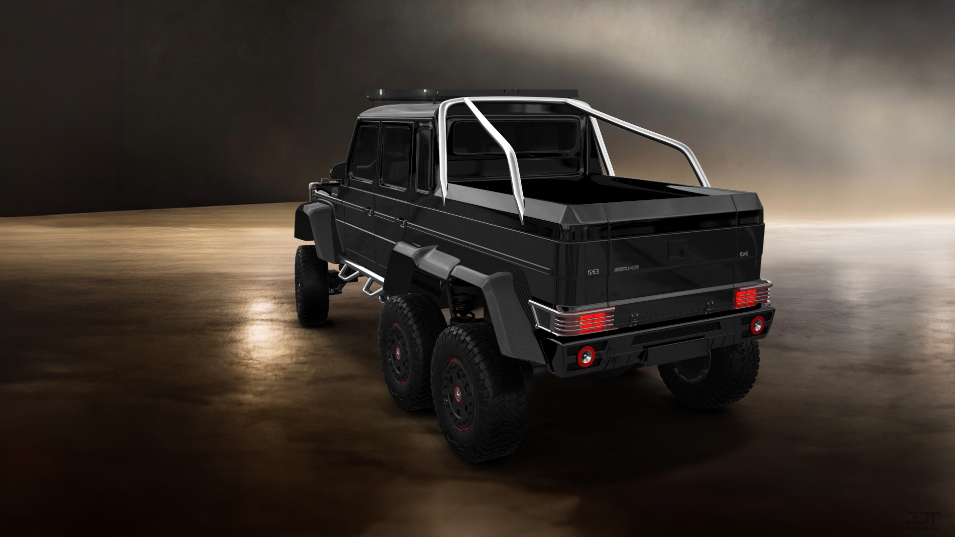 Mercedes G 63 AMG 6x6 4 Door pickup truck 2013 tuning