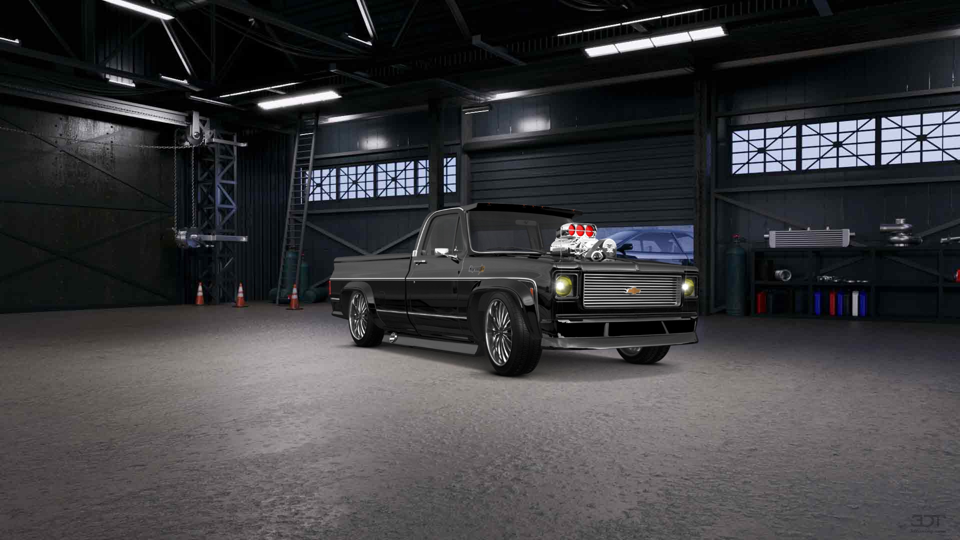 Chevrolet Silverado C-10 2 Door pickup truck 1973