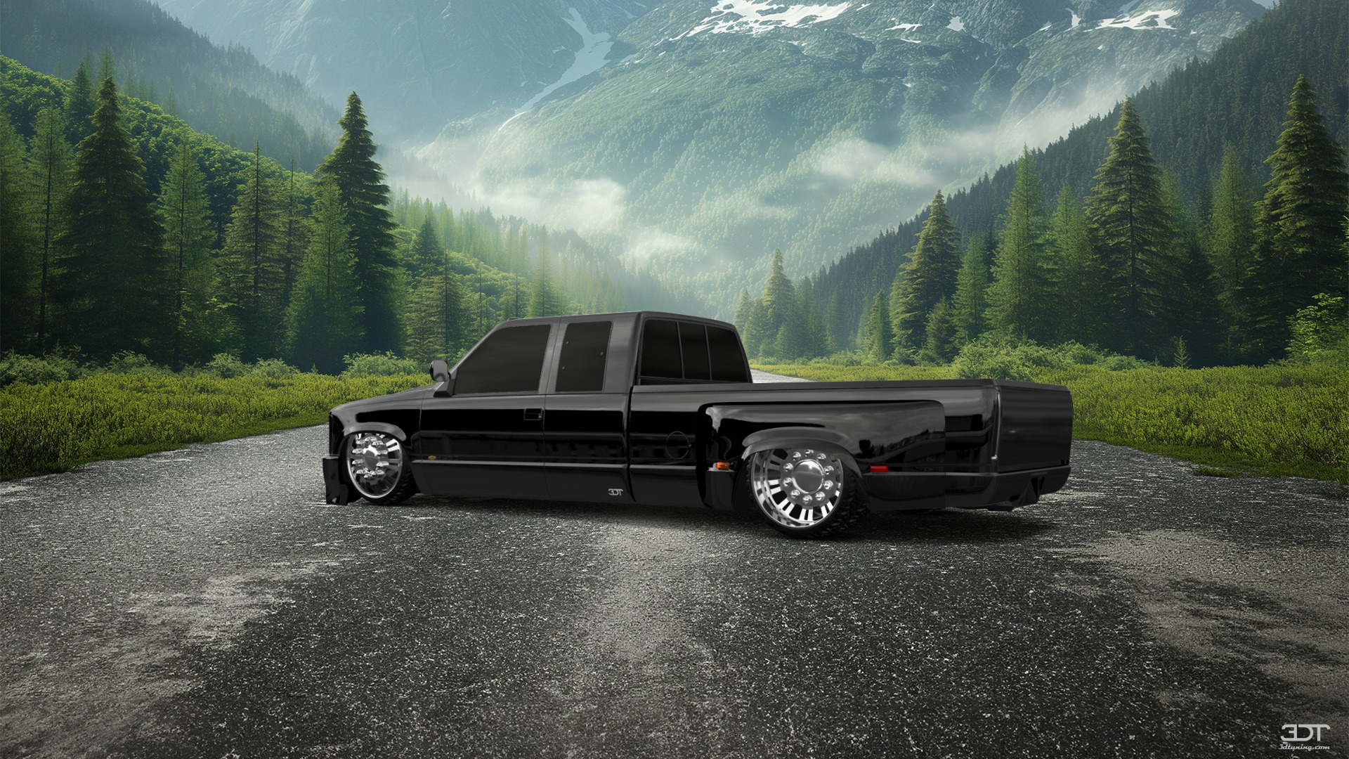 Chevrolet K3500 Extended Cab Pickup Truck 1988 tuning