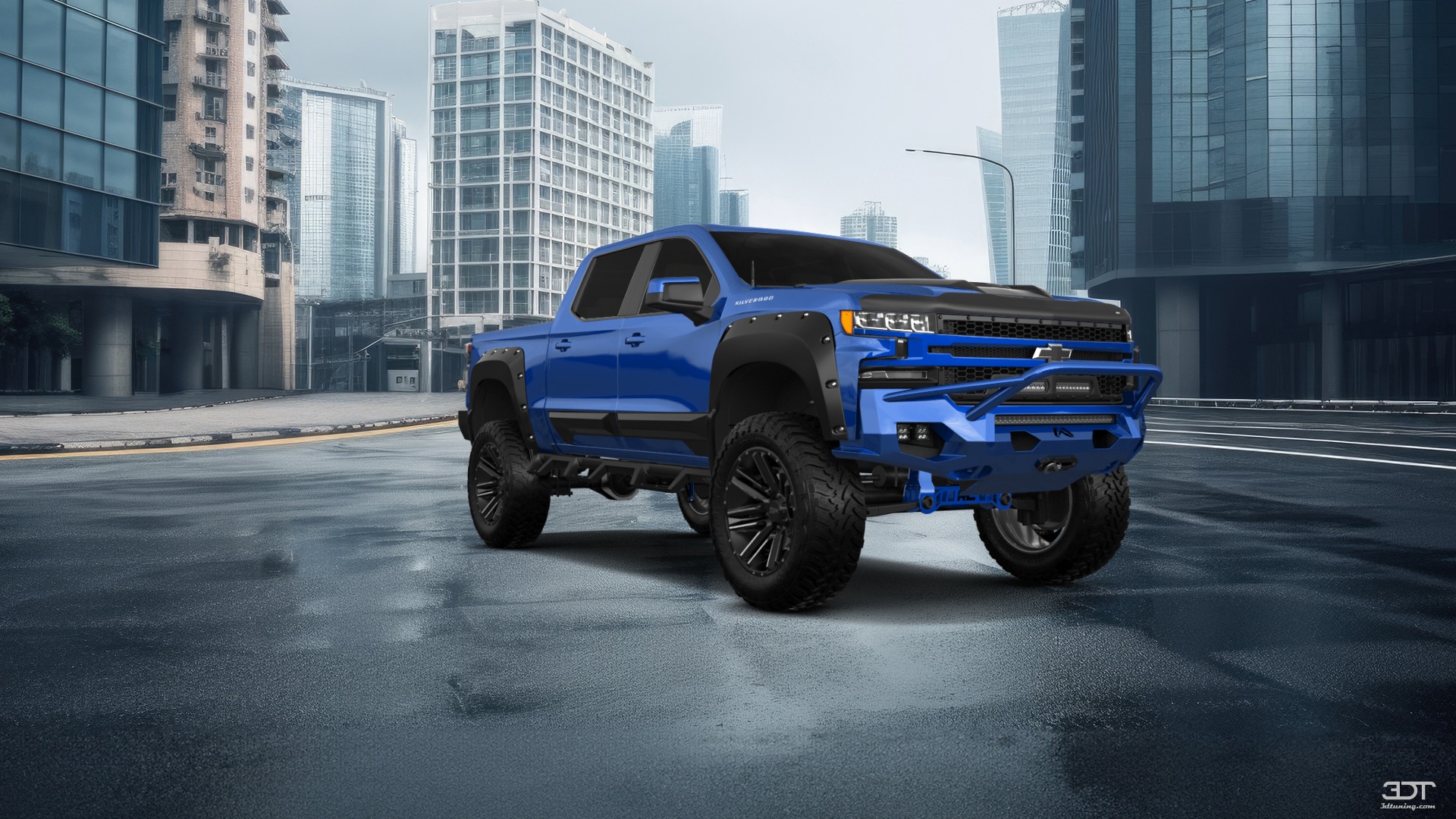 Chevrolet Silverado 1500 4 Door pickup truck 2019 tuning