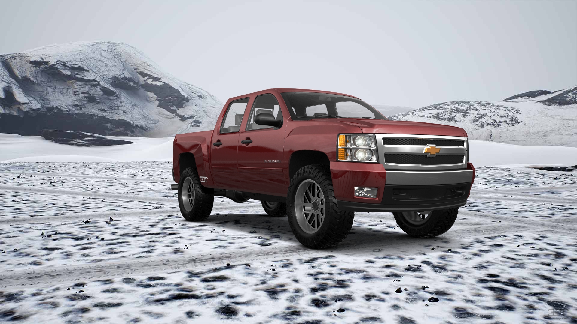 Chevrolet Silverado 1500 Crew Cab 4 Door pickup truck 2007