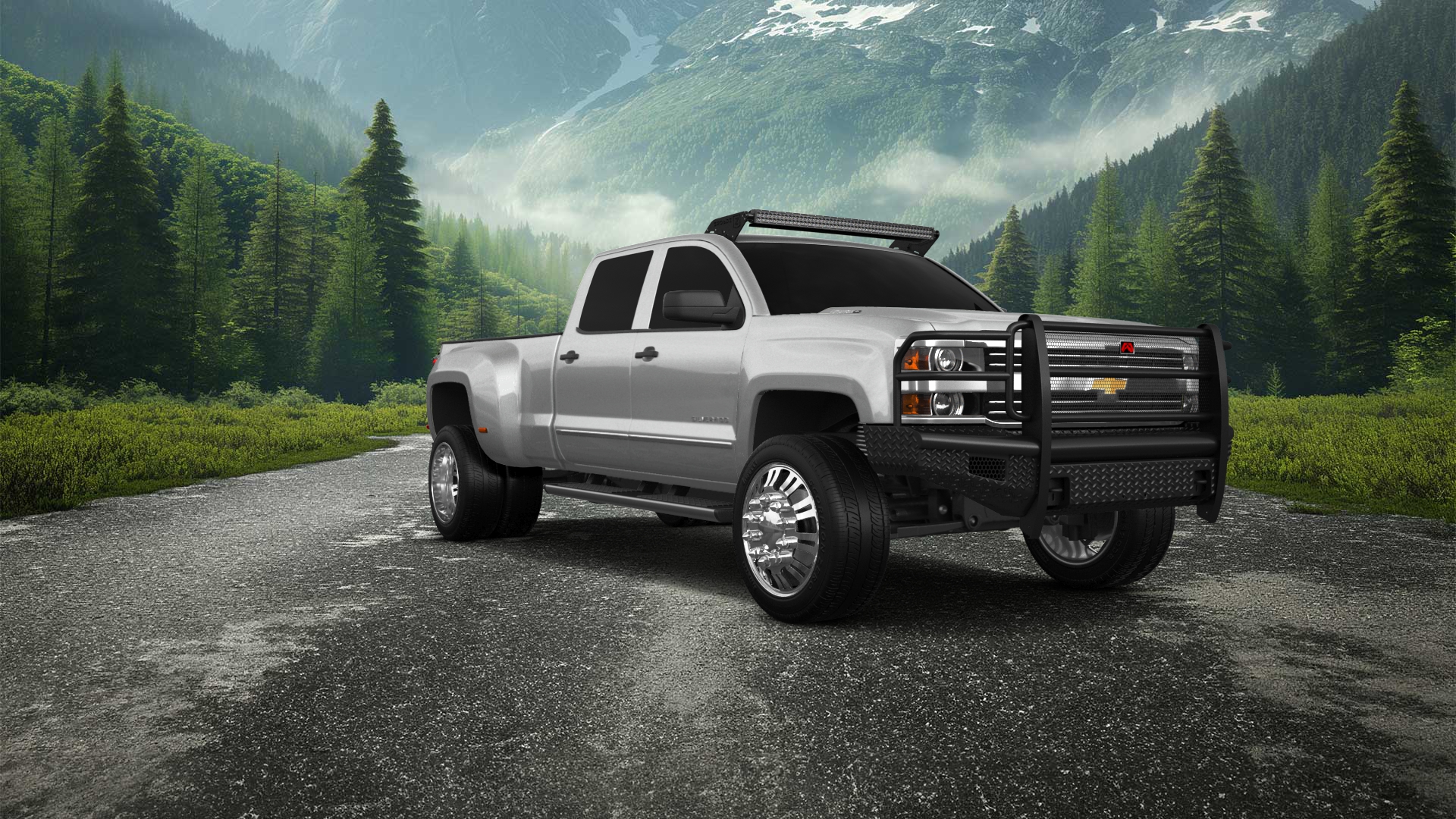 Chevrolet Silverado 3500 4 Door pickup truck 2015 tuning