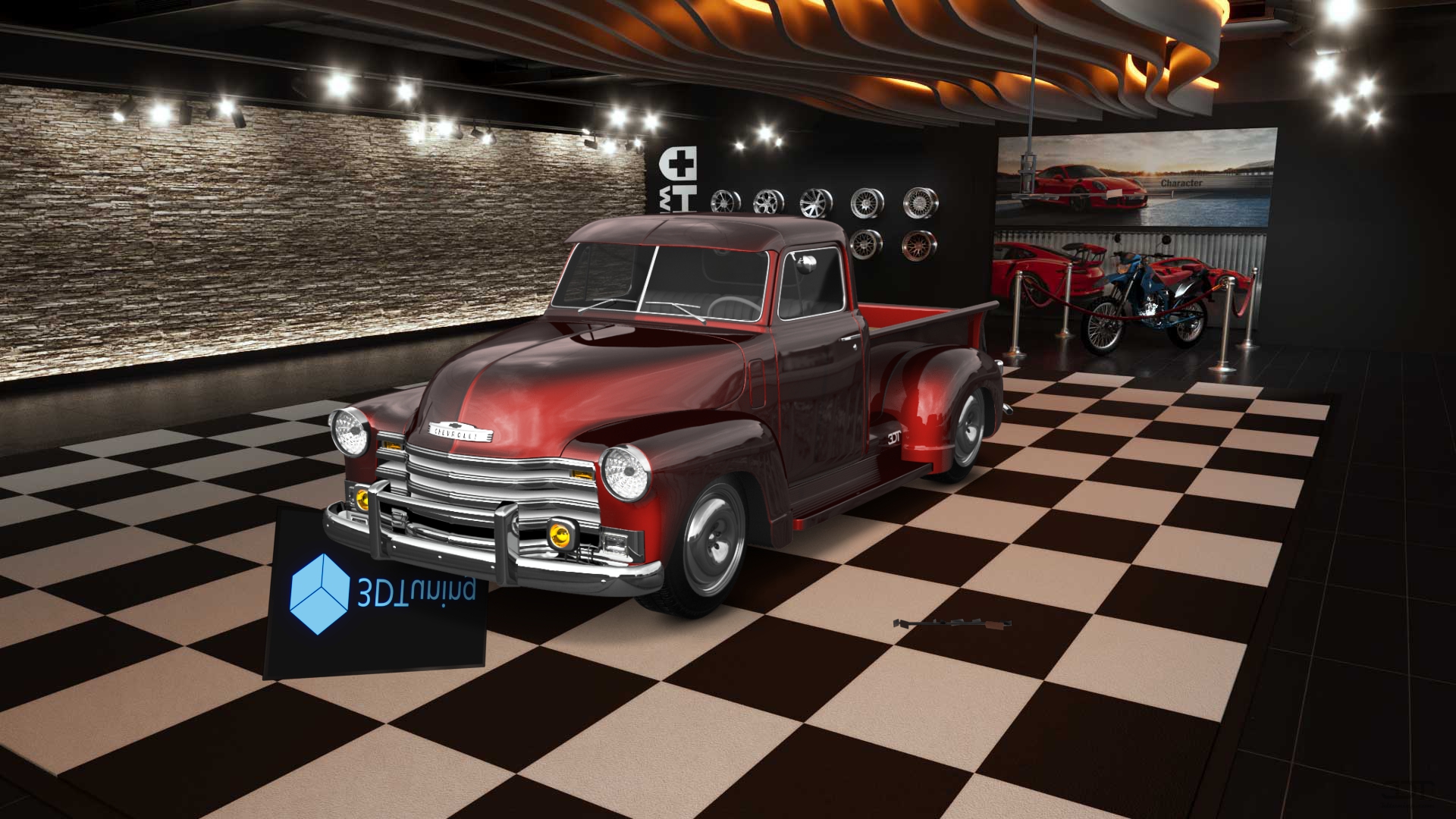Chevrolet 3100 2 Door pickup truck 1950 tuning