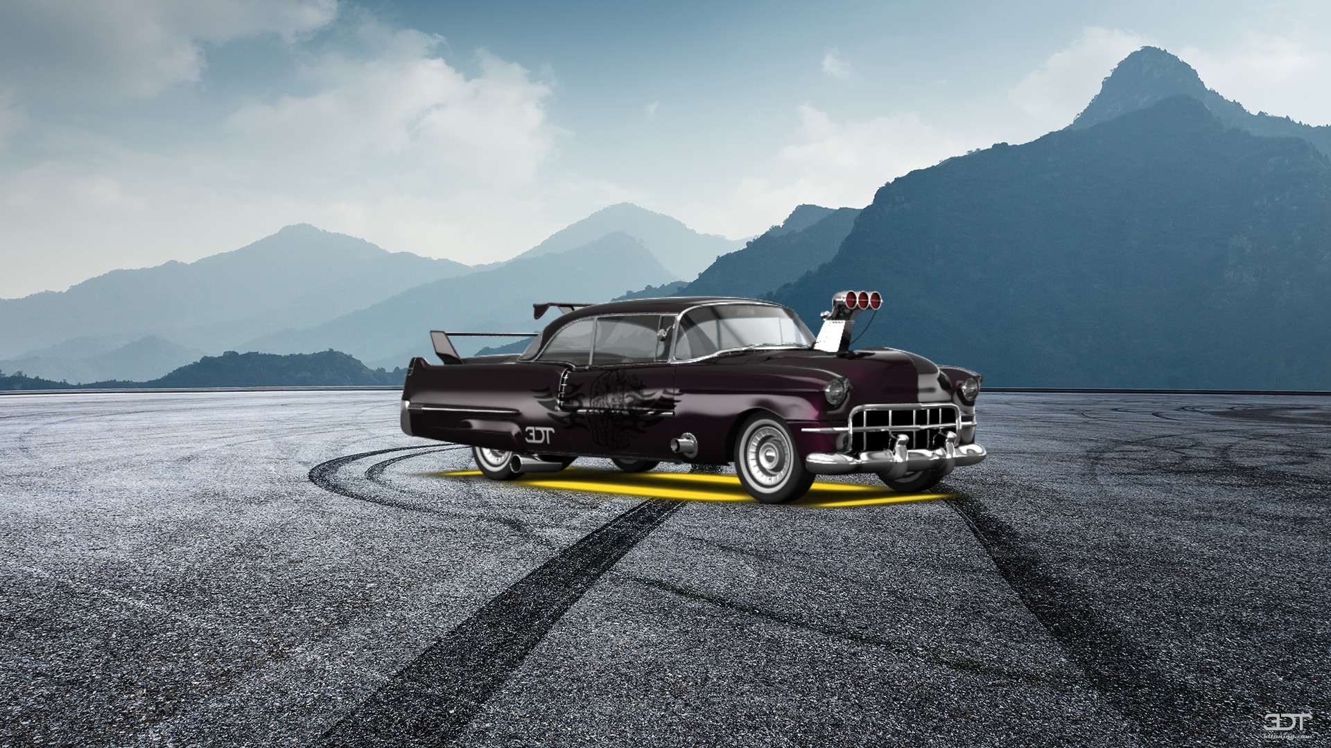 Cadillac De Ville Coupe 1956
