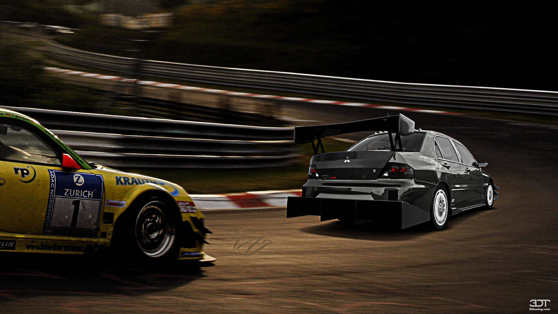 Mitsubishi Lancer Evo IX 4 Door Saloon 2005 tuning