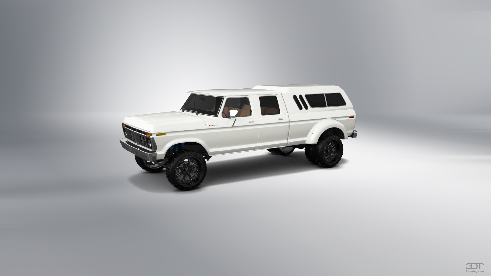 Ford F-350 Dually 4 Door pickup truck 1973