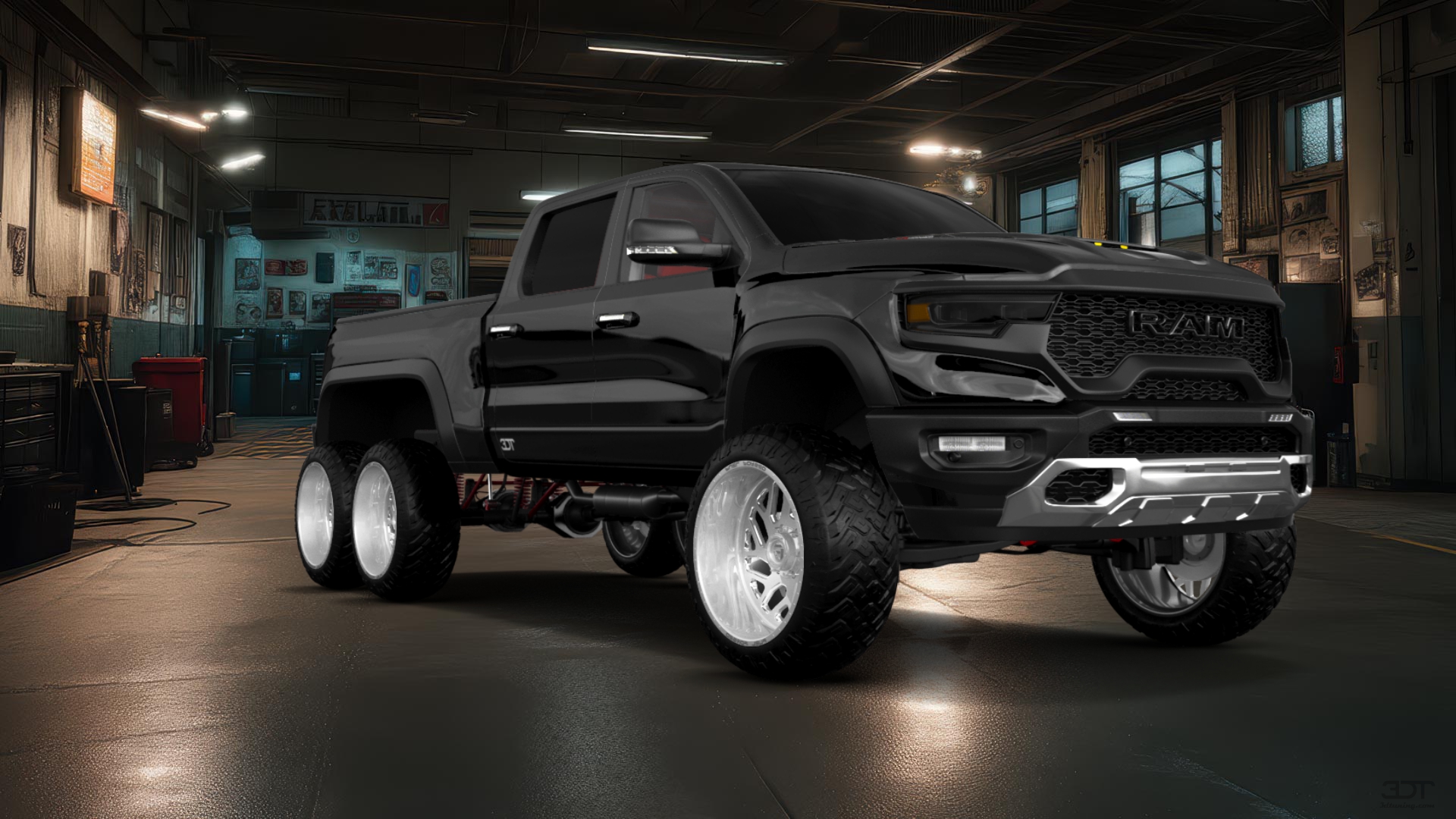 Dodge Ram Hennessey Mammoth 6X6 Truck 2021 tuning