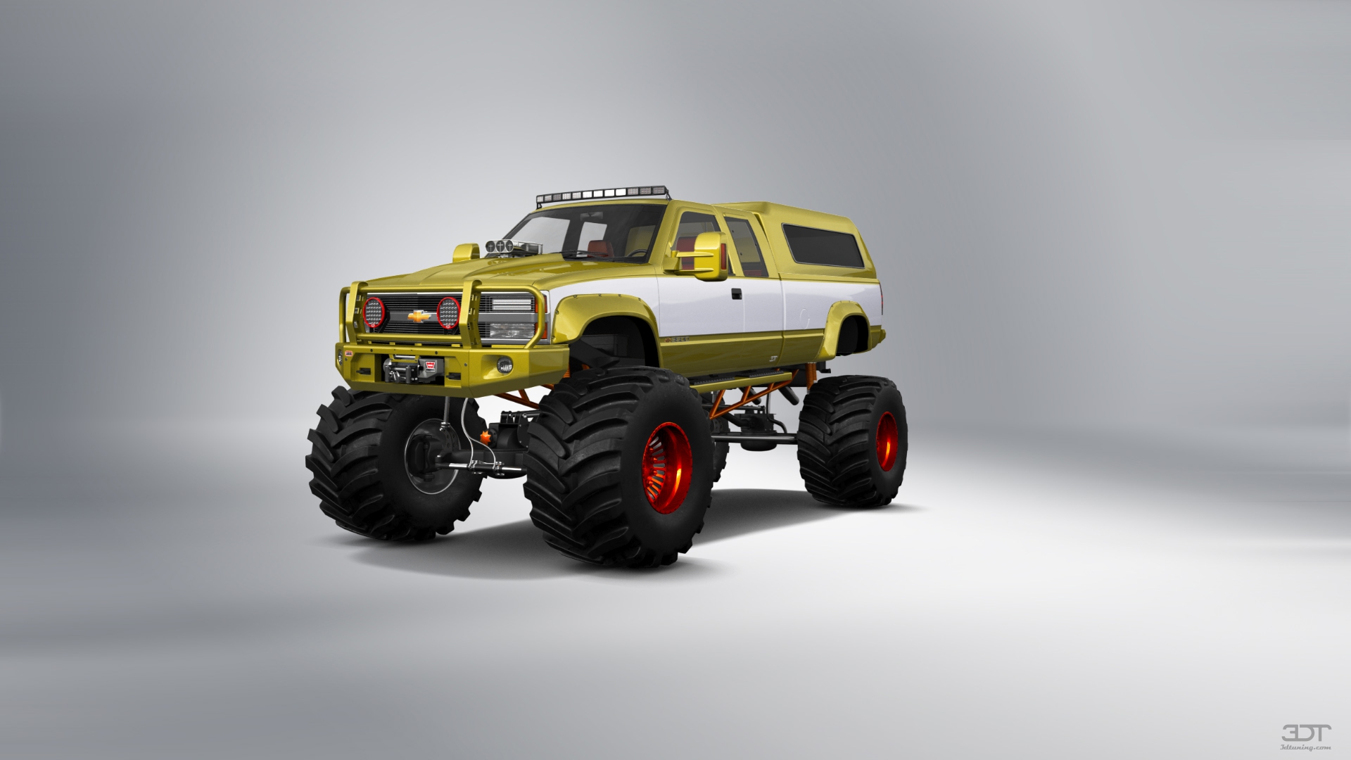 Chevrolet K3500 Extended Cab Pickup Truck 1988