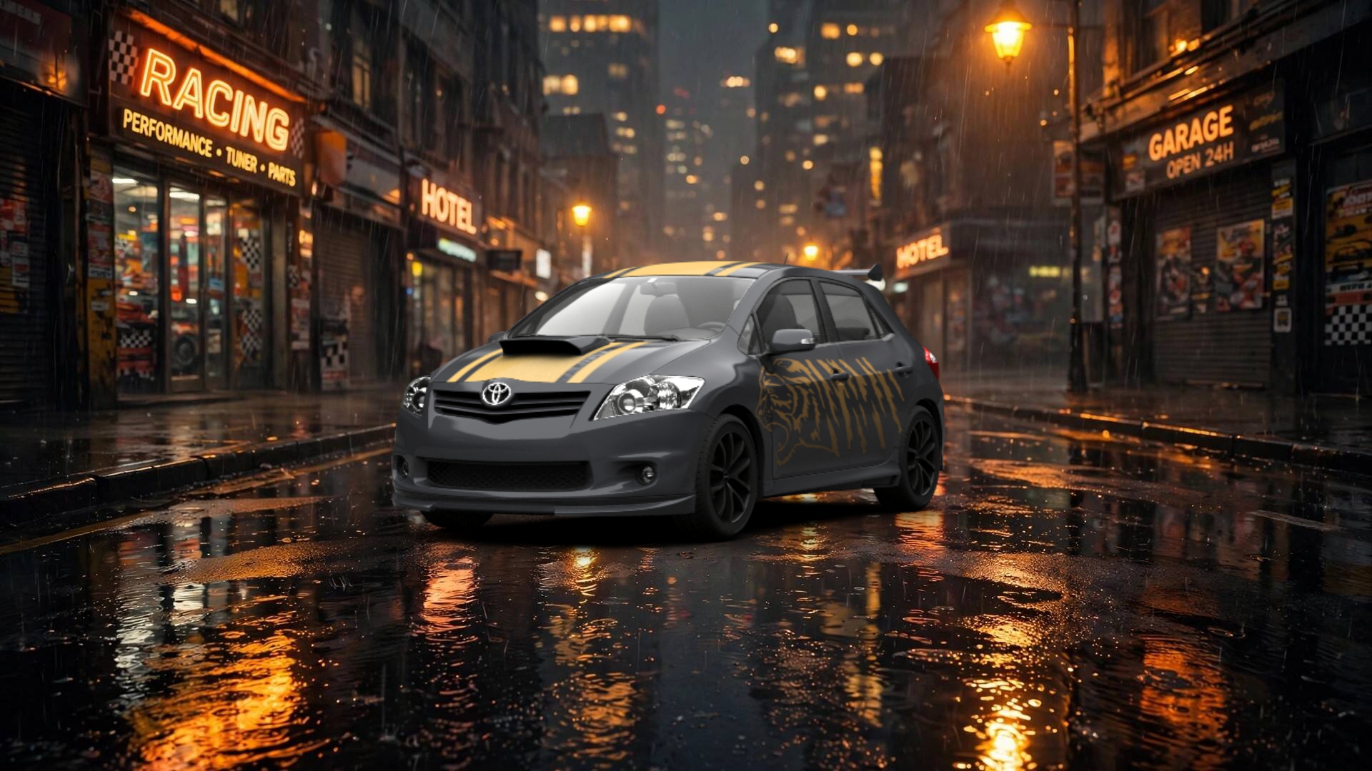 Toyota Auris 5 Door Hatchback 2011 tuning