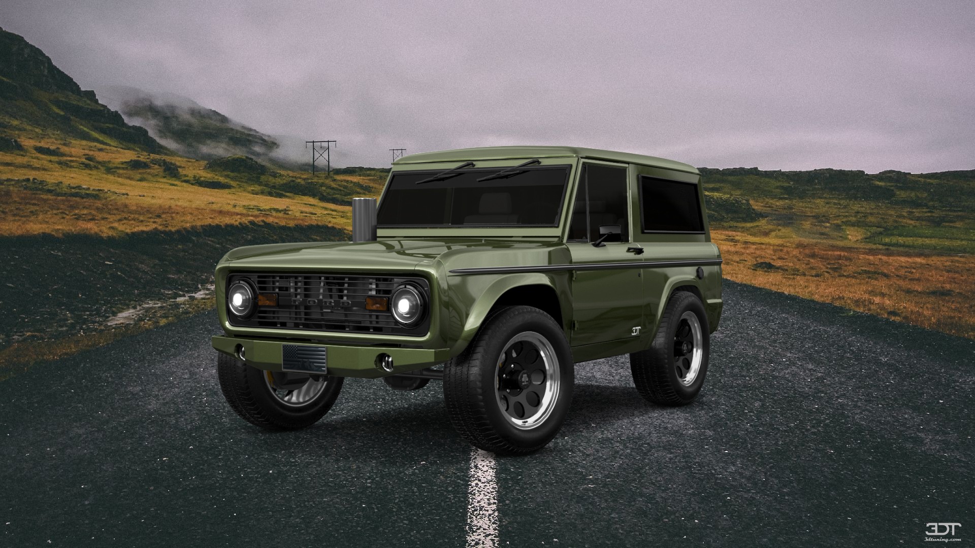Ford Bronco 3 Door SUV 1965