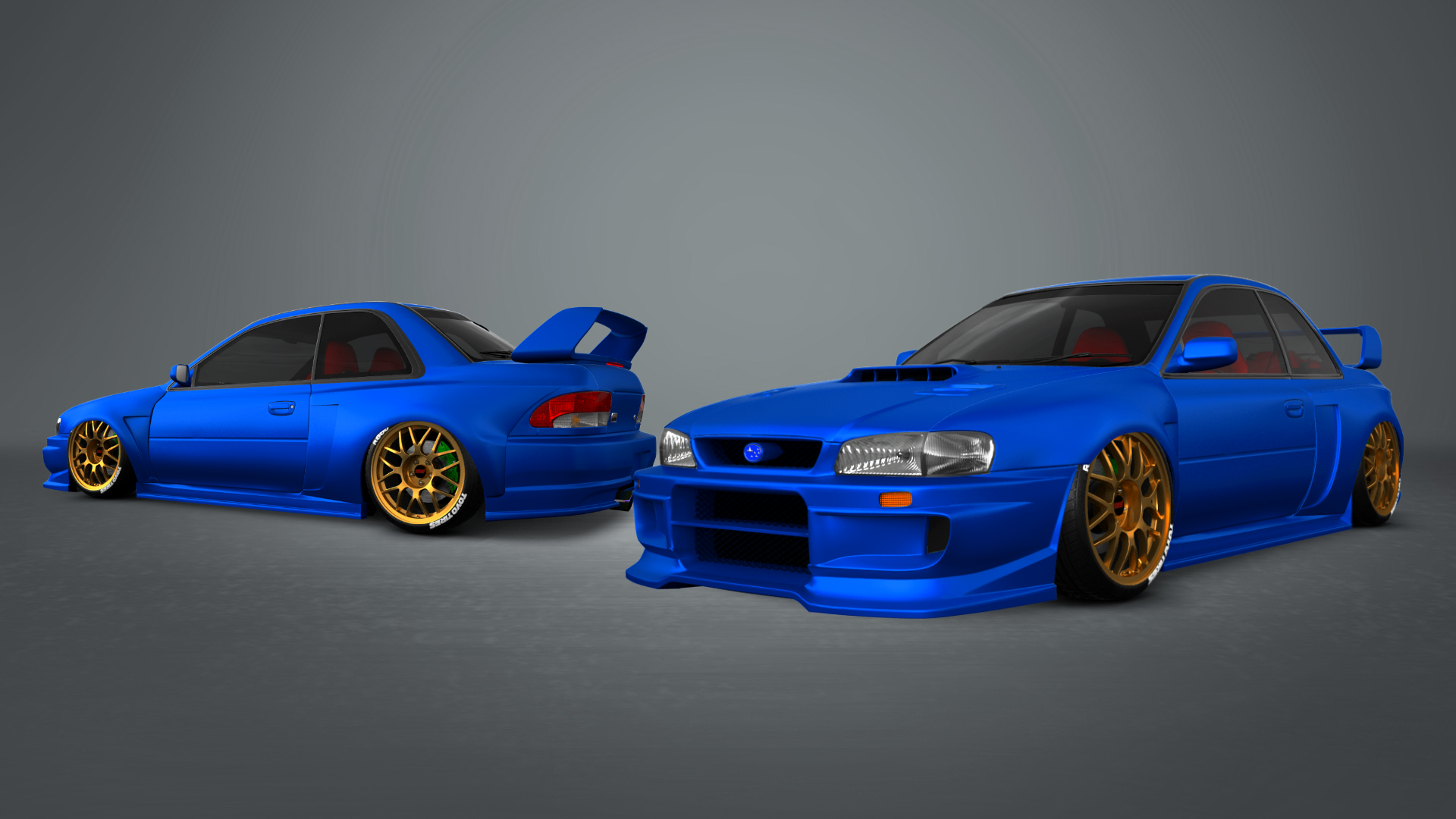 Subaru Impreza WRX STI 22B 2 Door Coupe 2000 tuning