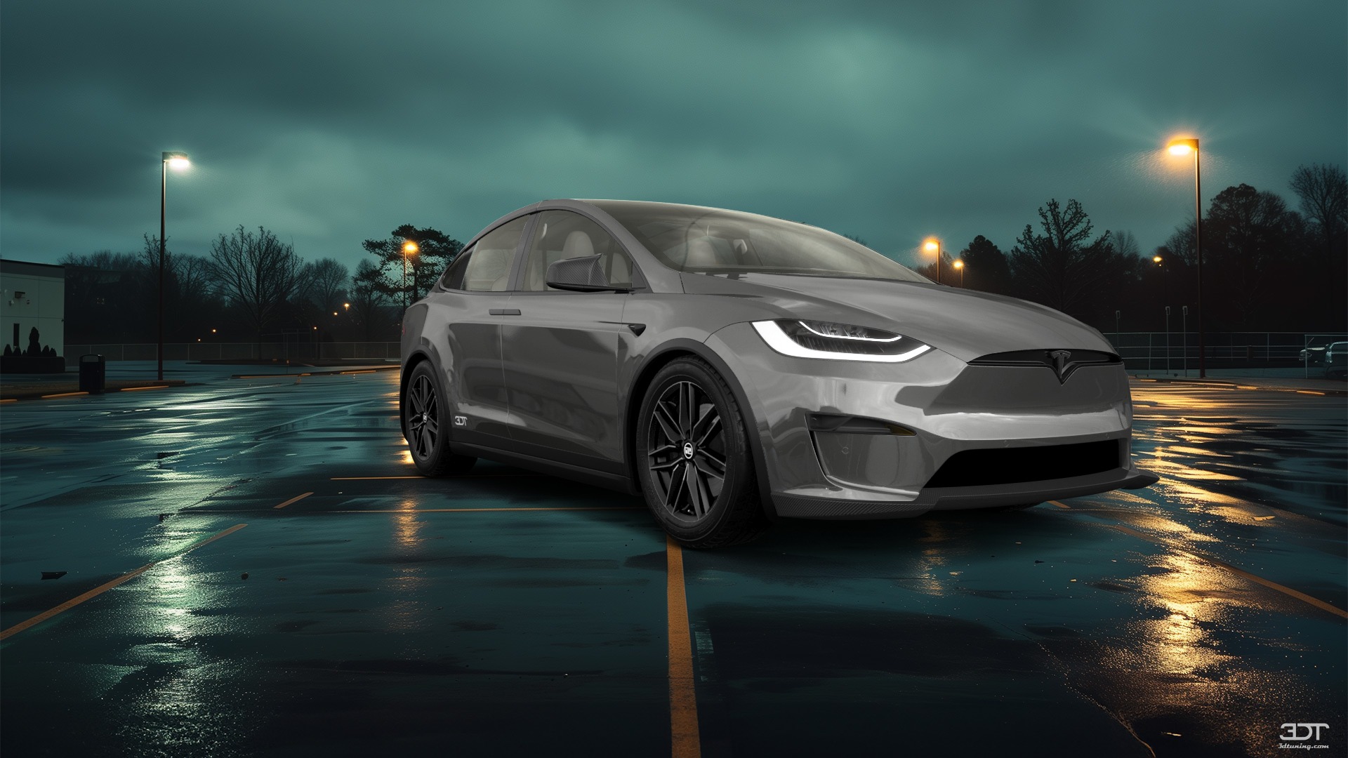 Tesla Model X 5 Door SUV 2024 tuning