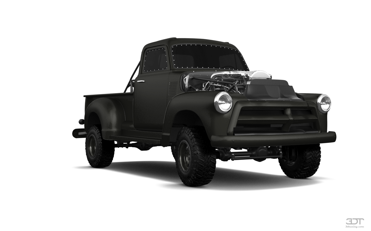 Tuning Chevrolet 3100 2 Door pickup truck 1954