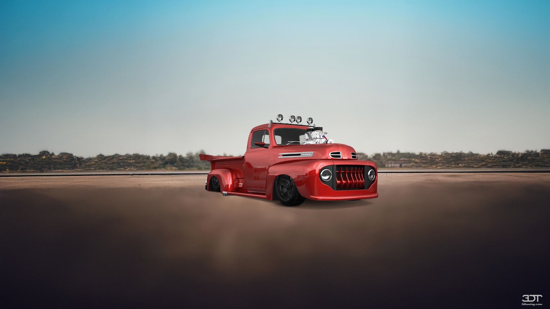 Ford F1 2 Door pickup truck 1949 tuning