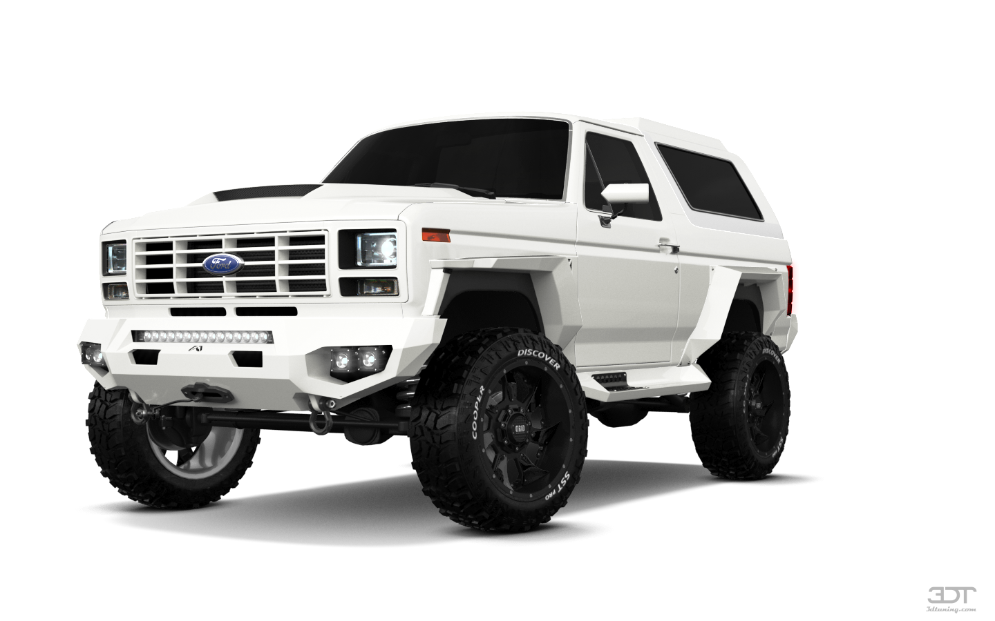 Tuning Ford Bronco 3 Door SUV 1980