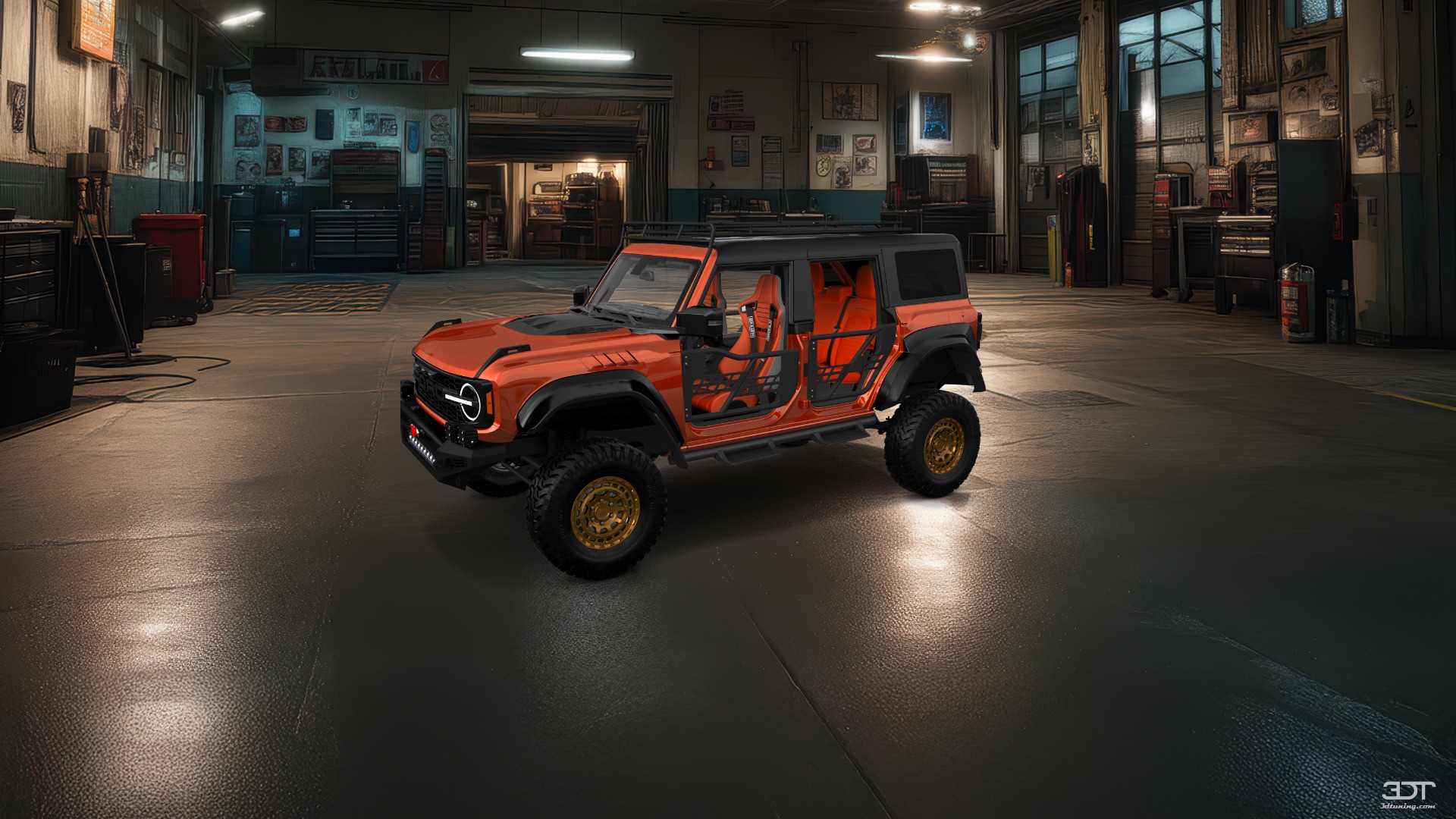 Ford Bronco Raptor 4 Door pickup truck 2022 tuning