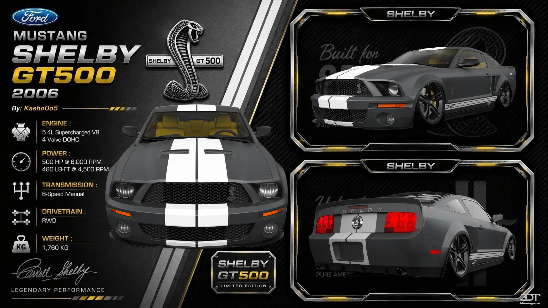 Tuning Ford Mustang 2 Door Coupe 2006