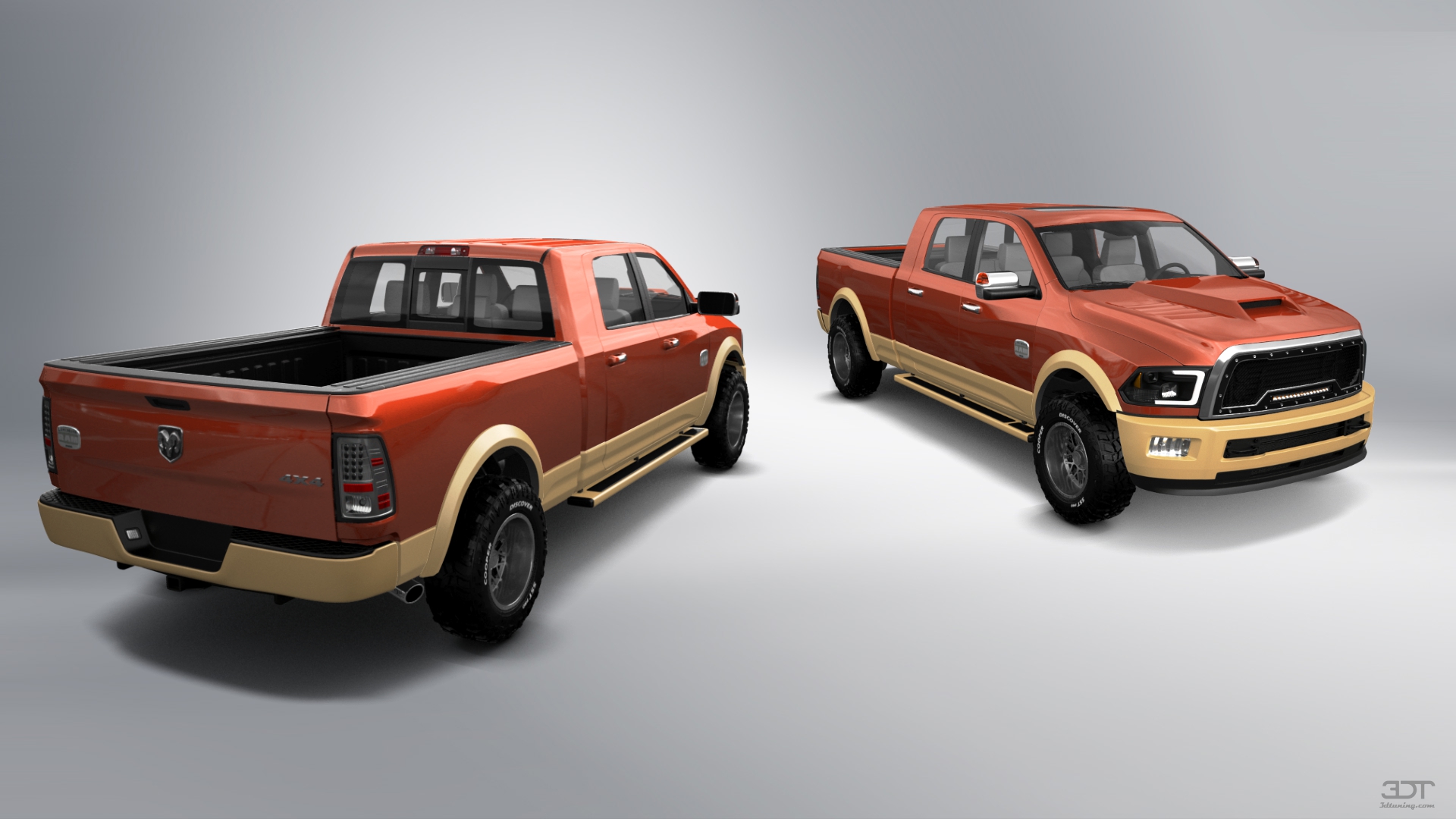 Dodge Ram 2500 Mega Cab 6.4 ft box 4 Door pickup truck 2010 tuning