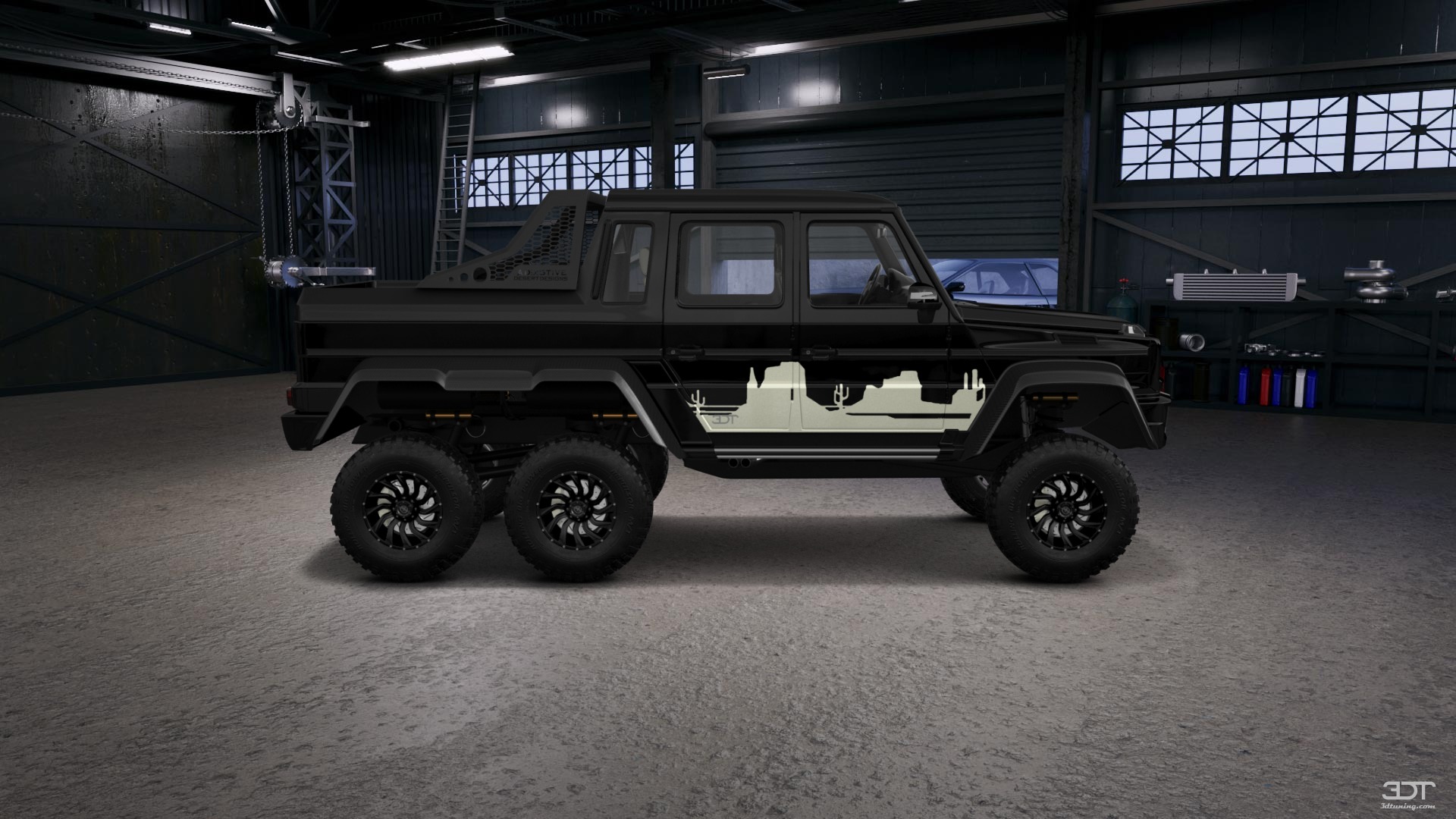 Mercedes G 63 AMG 6x6 4 Door pickup truck 2013