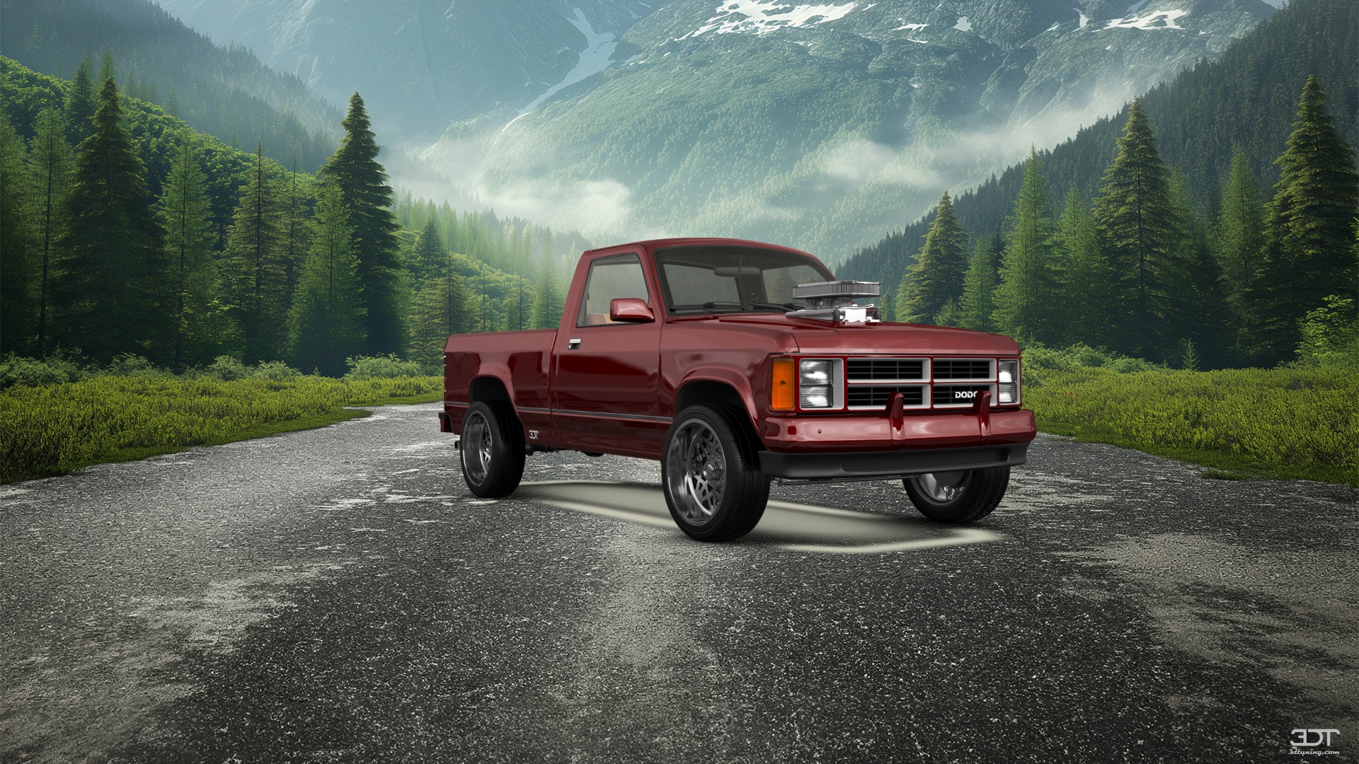 Dodge Dakota Regular Cab 2 Door pickup truck 1987