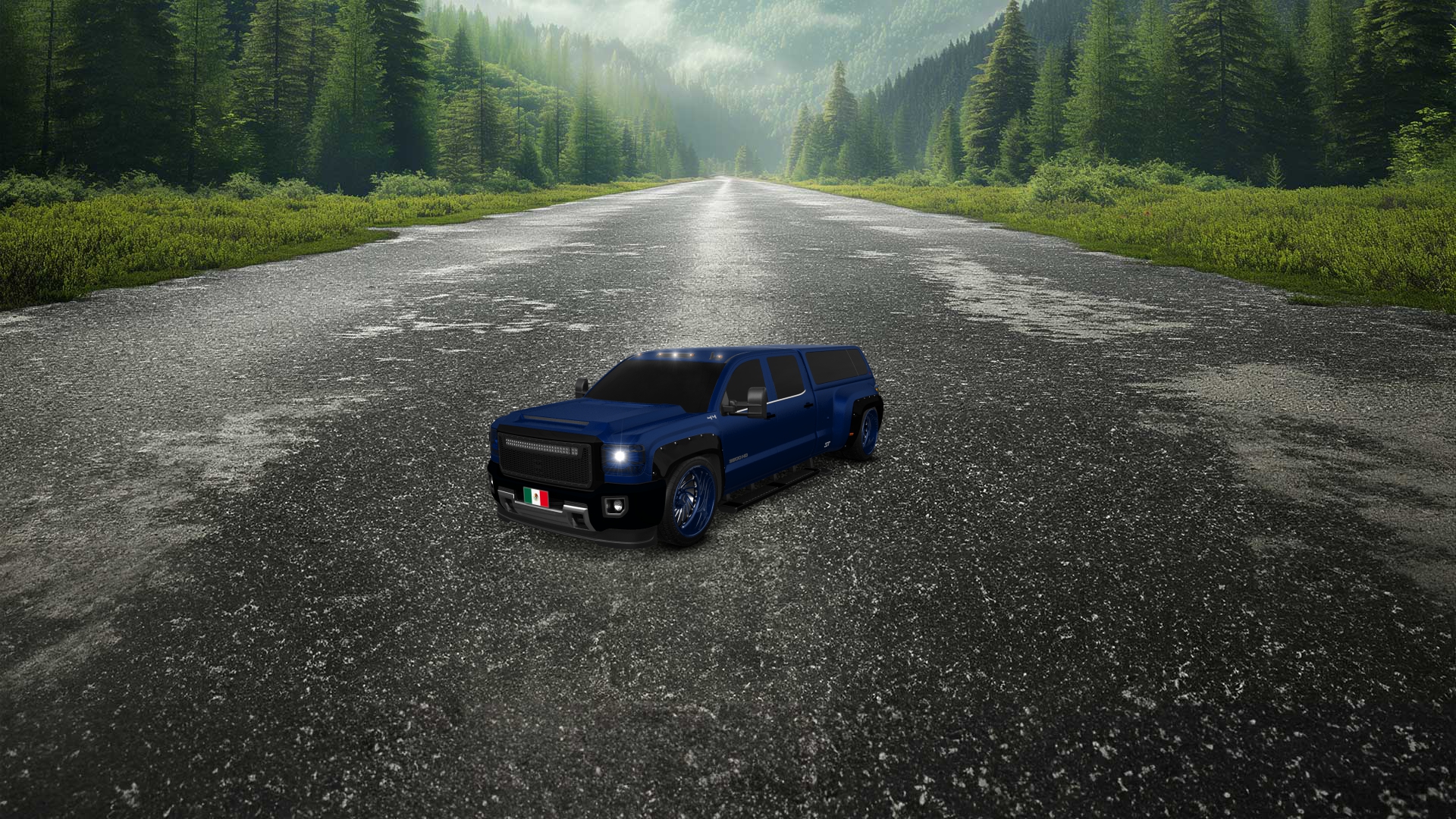 GMC Sierra 3500 HD Crew Cab 4 Door pickup truck 2015