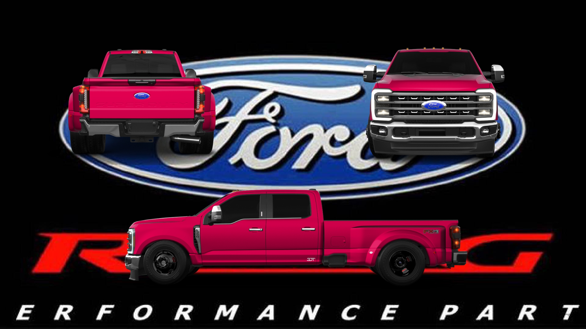 Ford F-350 DRW Crew Cab 4 Door pickup truck 2023 Images