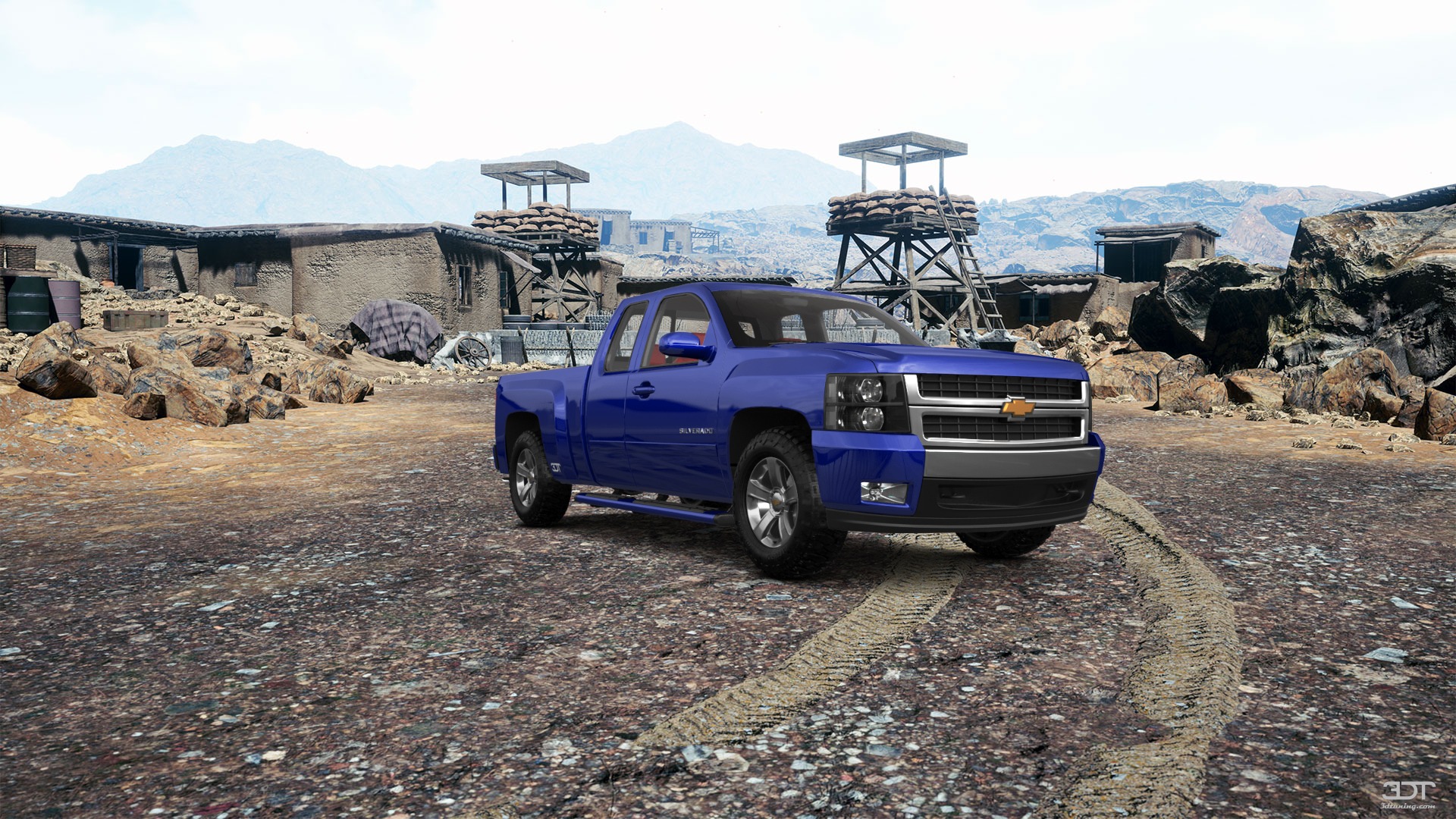 Chevrolet Silverado 1500 6.6 ft box Pickup Truck 2008