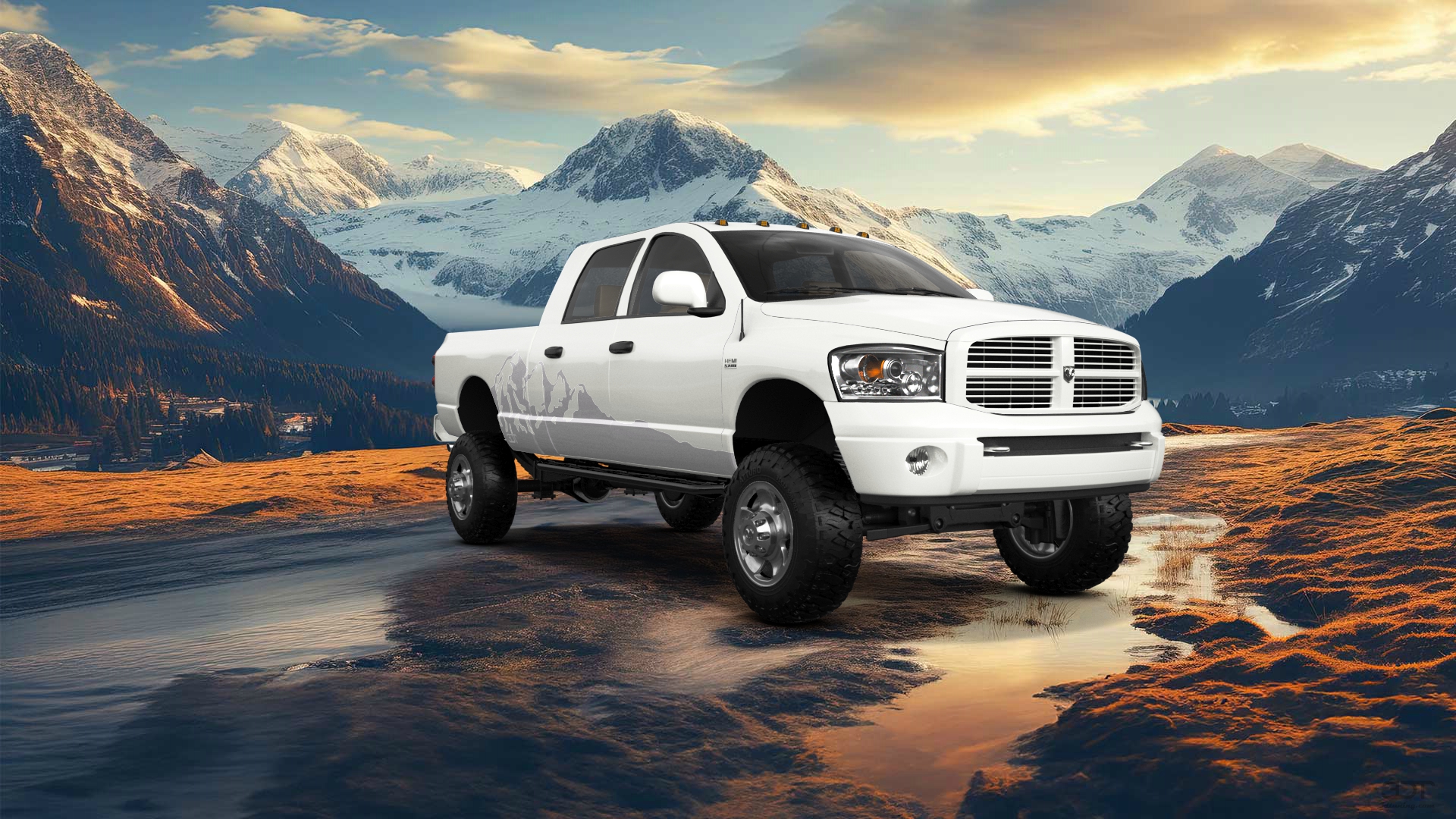 Dodge Ram 2500 4 Door pickup truck 2007