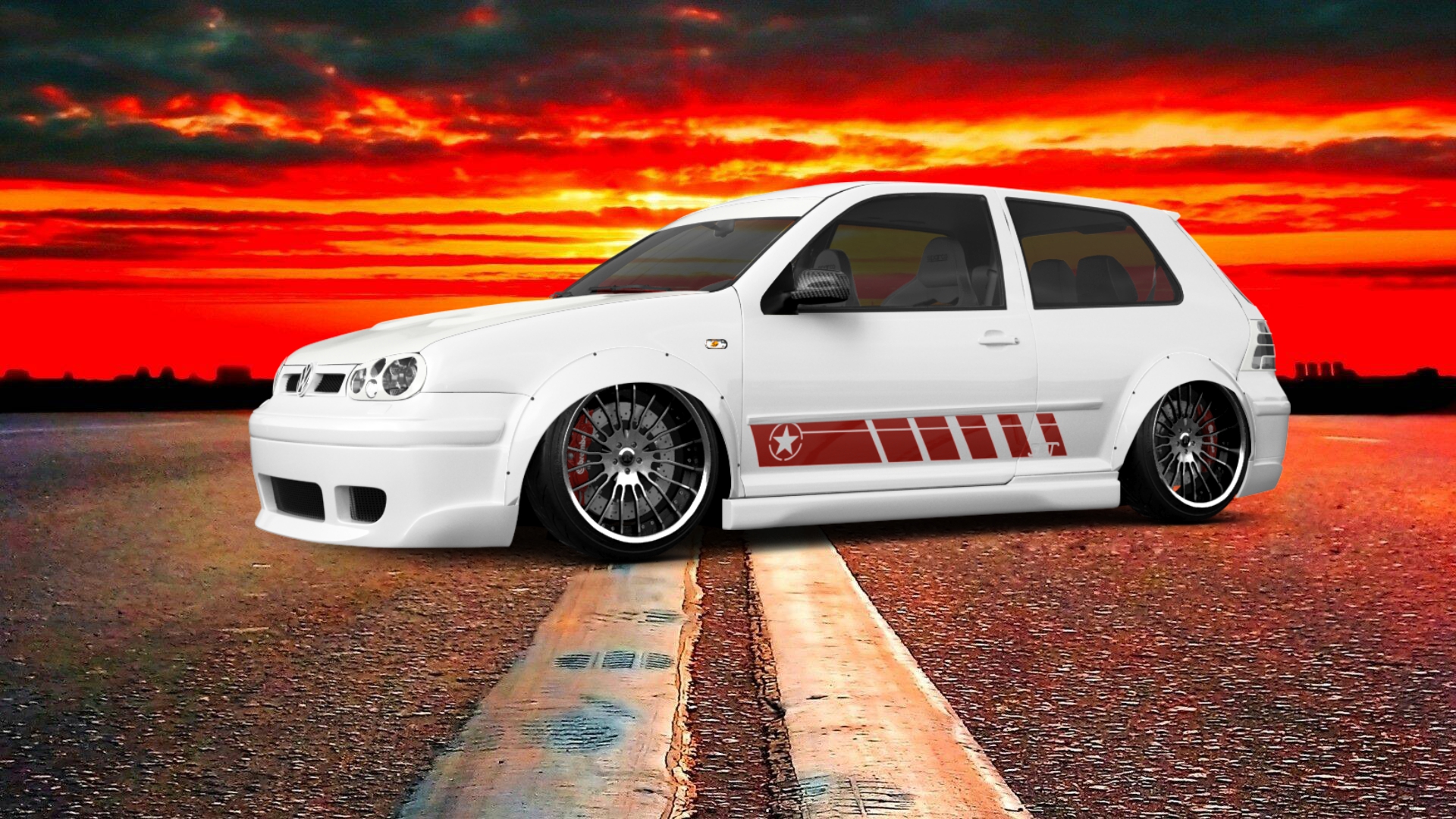 Modified Volkswagen Golf 4 (mk4) 1997 by RoDeO Wildest Rides | 3DTuning