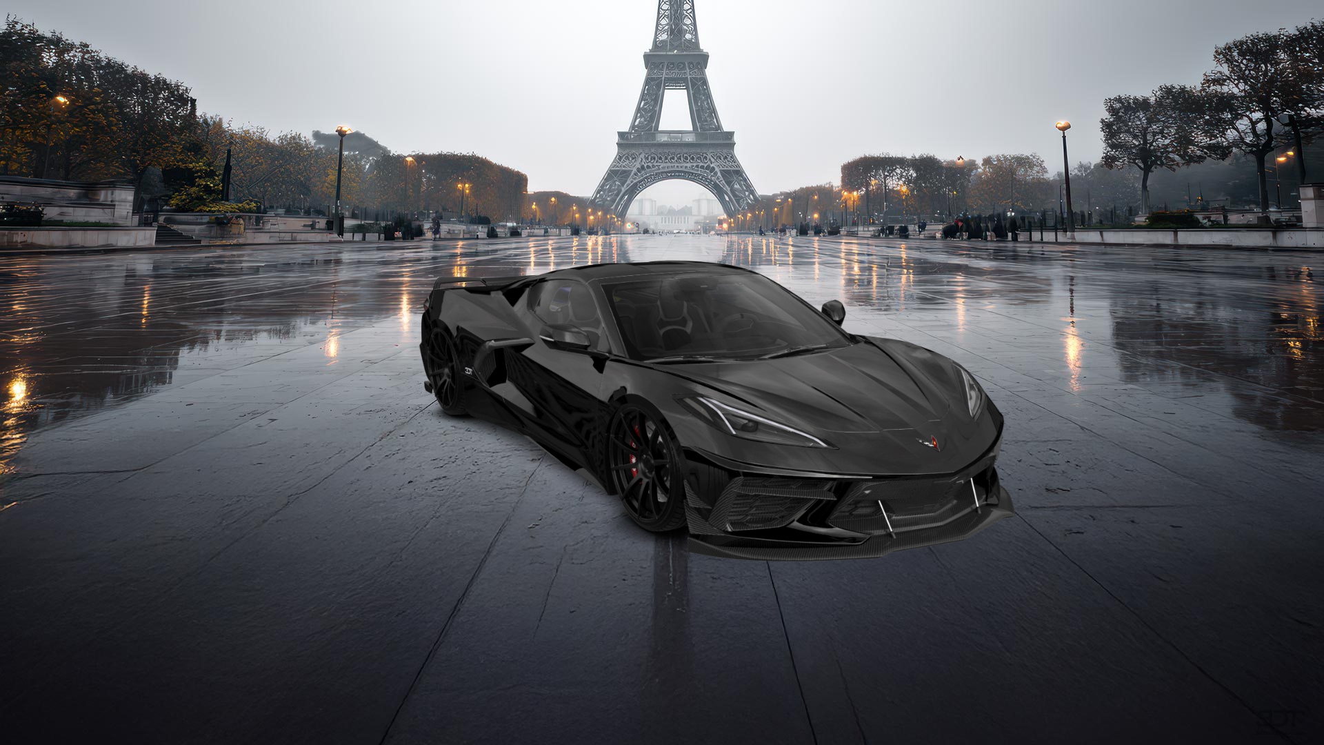 Chevrolet Corvette 2 door targa top 2020 tuning