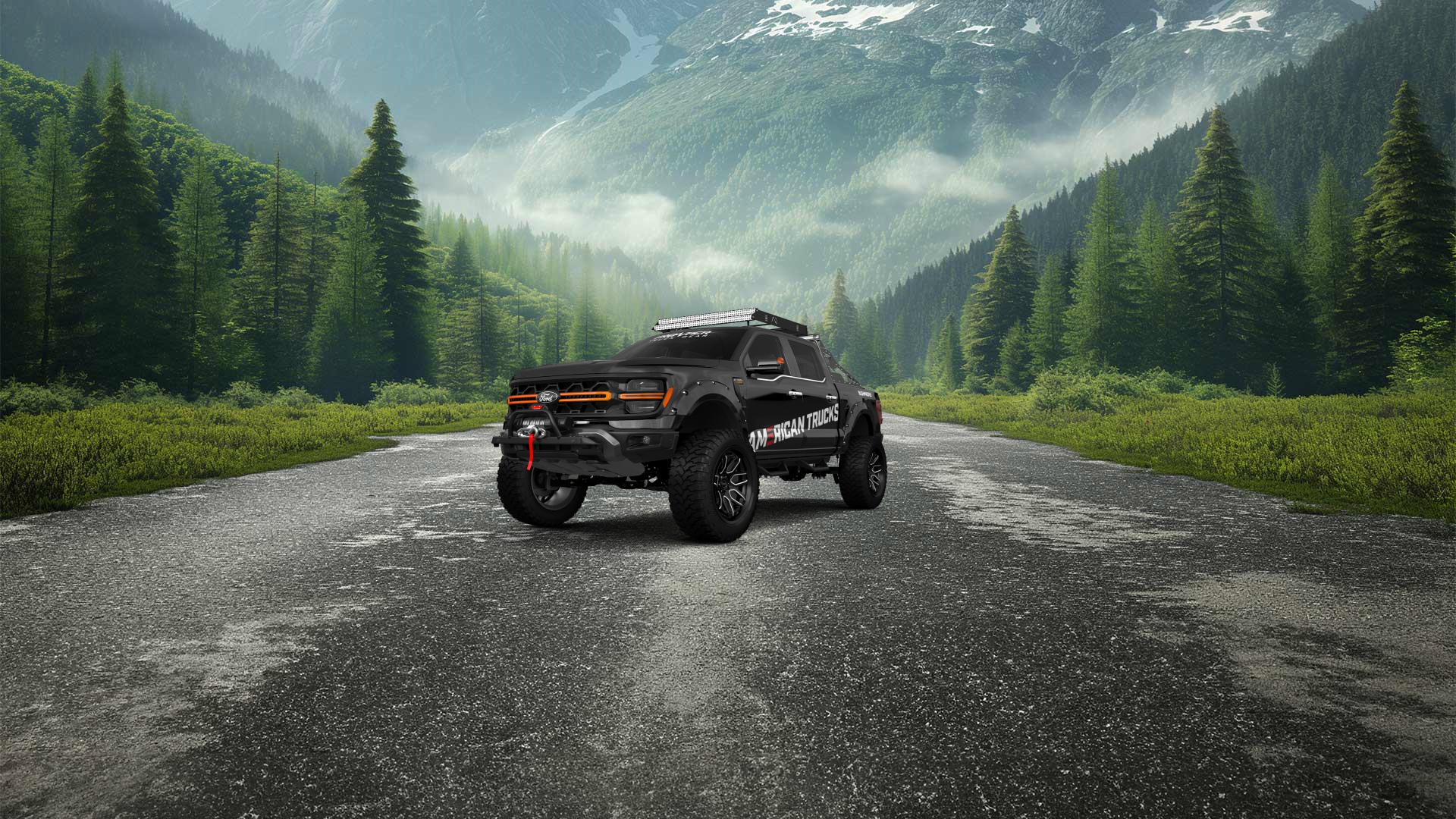 Ford F-150 SuperCrew 4 Door pickup truck 2024 tuning