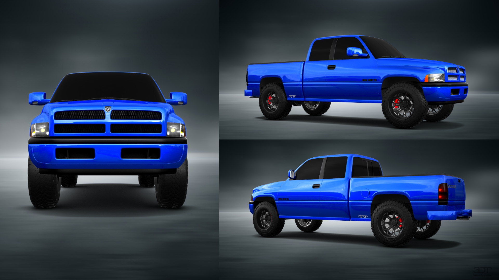 Dodge Ram 1500 Club Cab Pickup Truck 1999