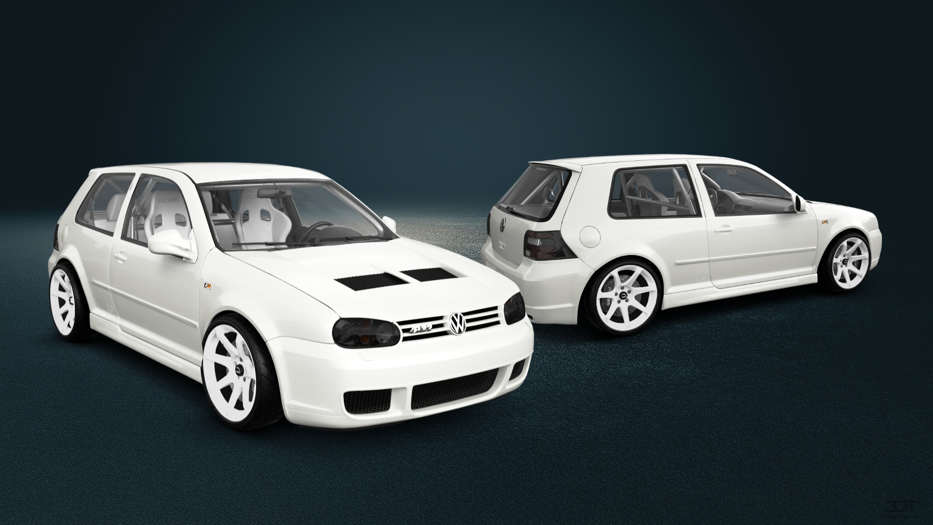 Volkswagen Golf 4 (mk4) 3 Door Hatchback 1997 tuning