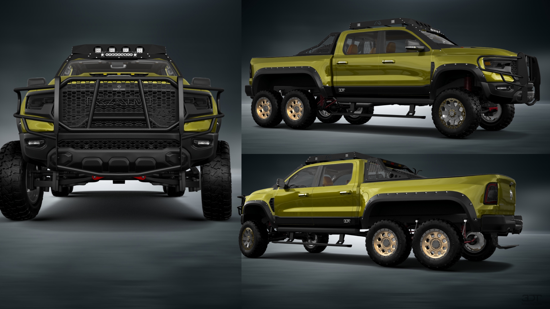 Dodge Ram Hennessey Mammoth 6X6 Truck 2021 tuning