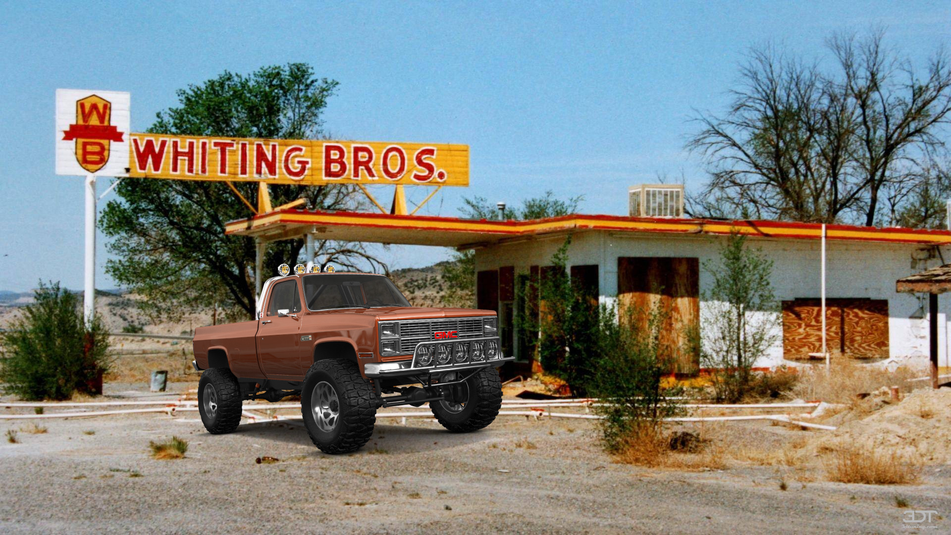 GMC Sierra 1500 2 Door pickup truck 1985 tuning