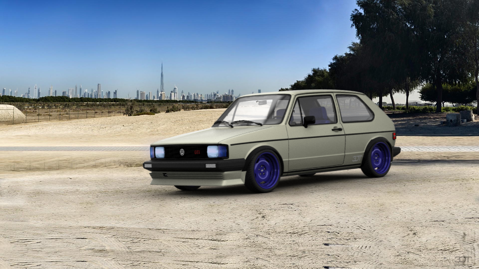 Volkswagen Rabbit GTI Mk1 3 Door Hatchback 1984 tuning