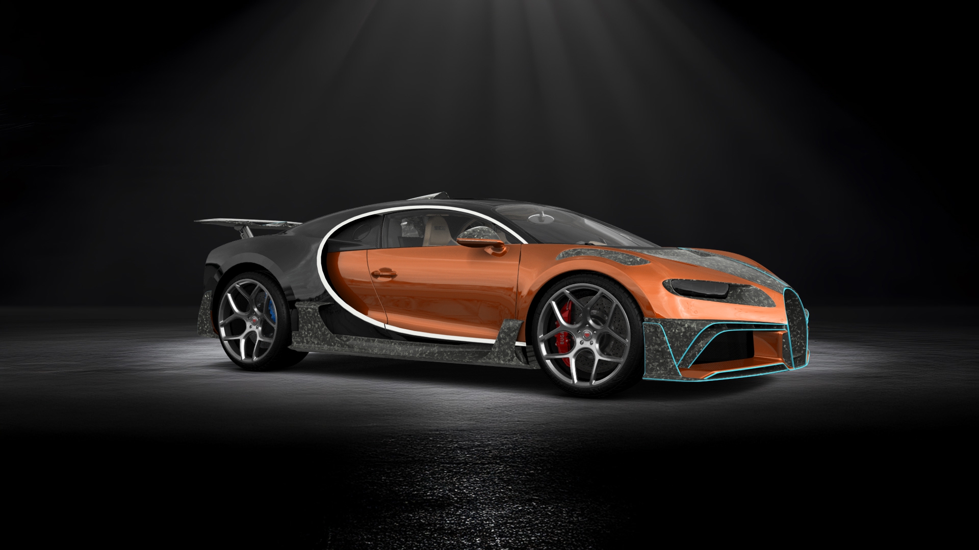 Bugatti Chiron 2 Door Coupe 2016
