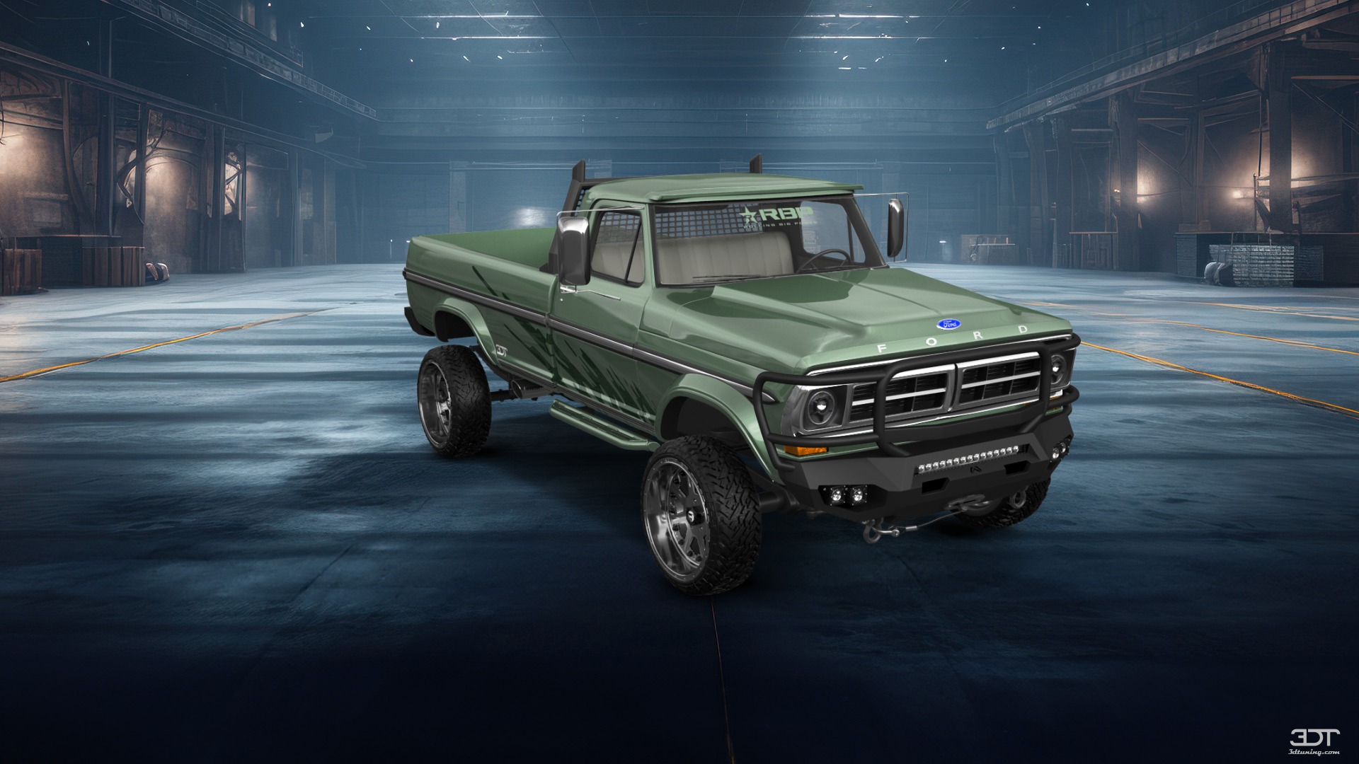 Ford F-250 2 Door pickup truck 1971