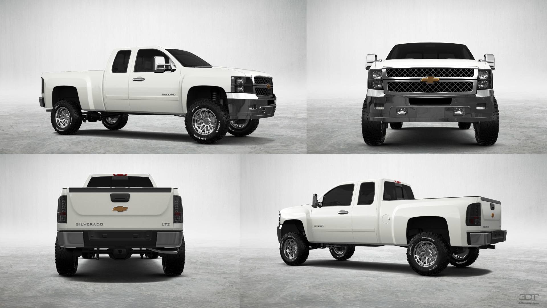 Chevrolet Silverado 2500 HD Extended Cab Pickup Truck 2007