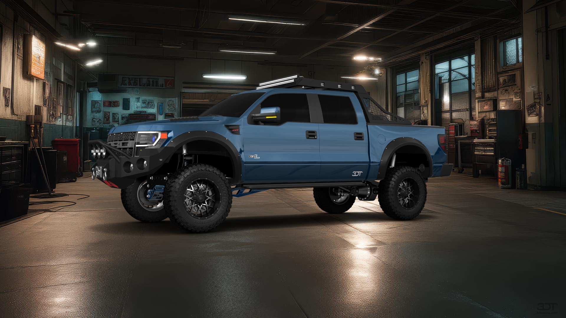 Ford F-150 SVT Raptor 4 Door pickup truck 2013 tuning