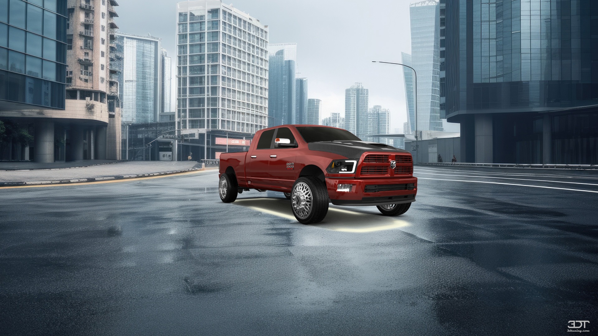 Dodge Ram 2500 Mega Cab 6.4 ft box 4 Door pickup truck 2010 tuning