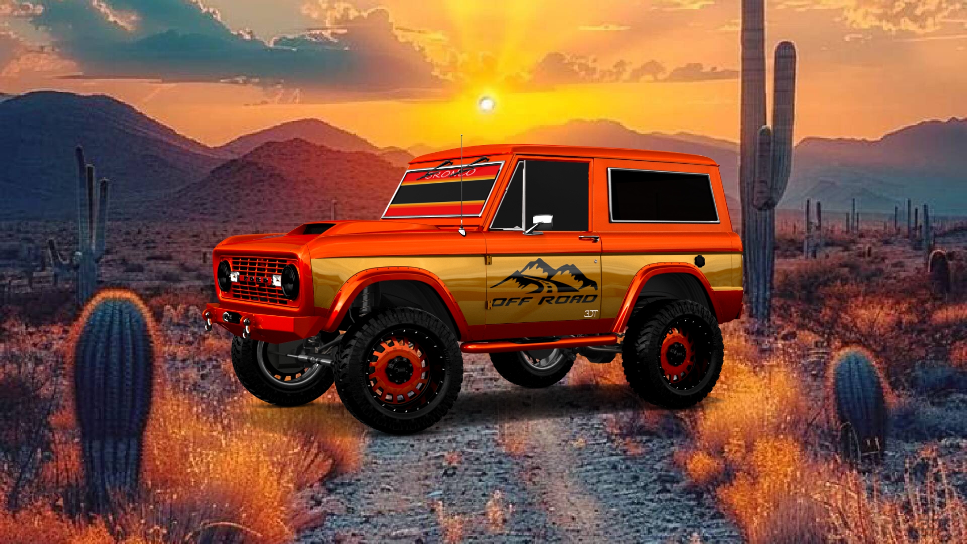 Ford Bronco 3 Door SUV 1965