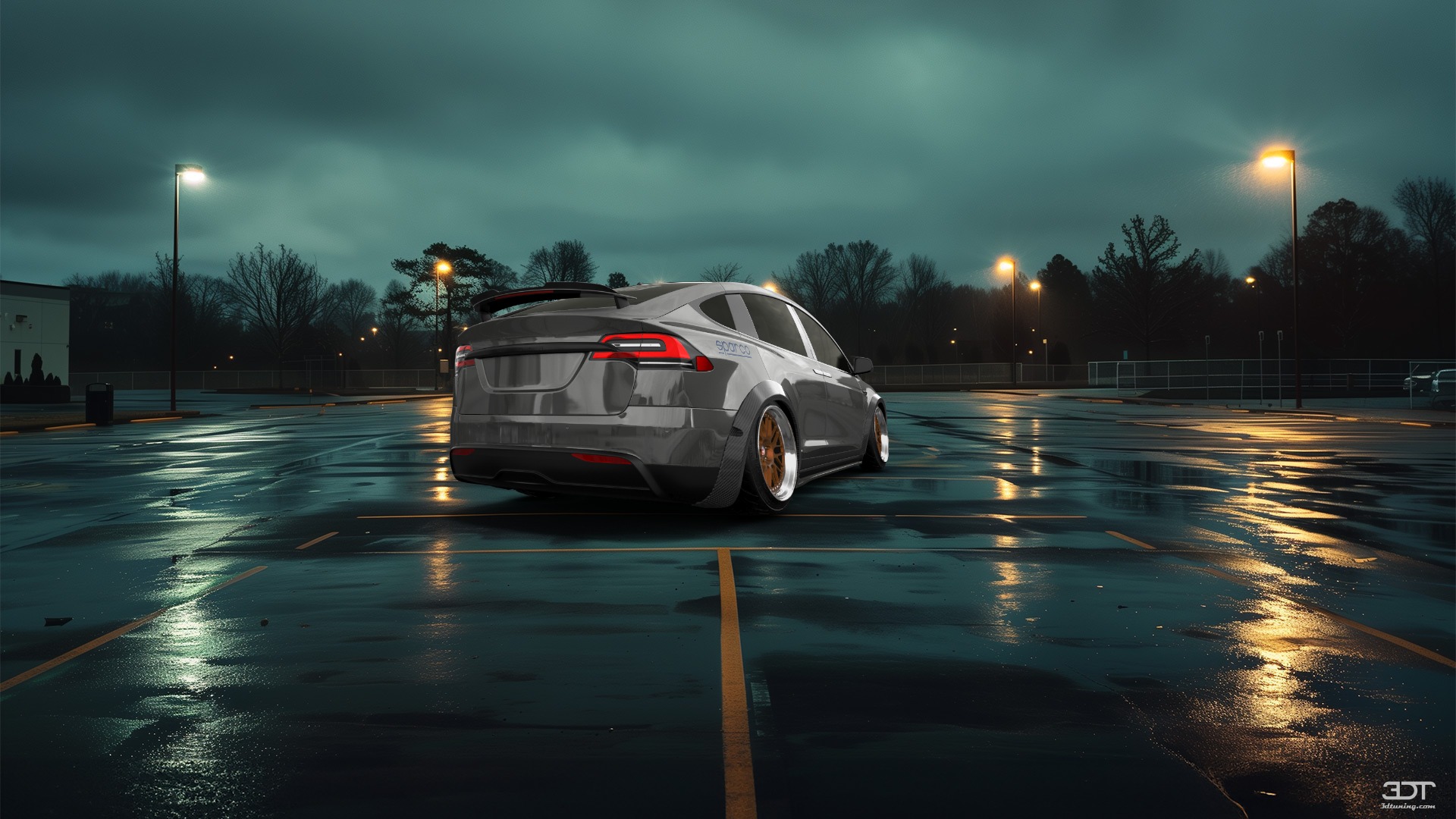 Tesla Model X 5 Door SUV 2024 tuning