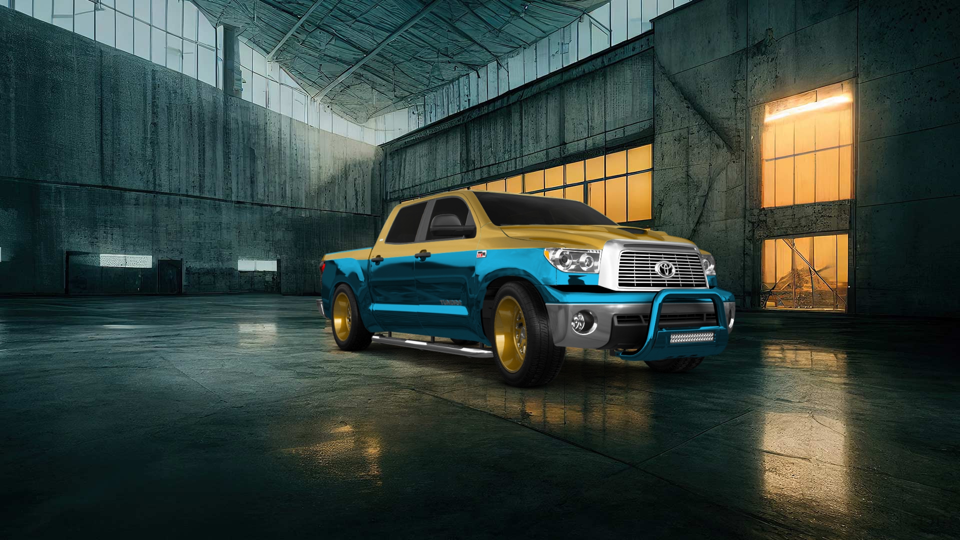 Toyota Tundra 5.5 ft box 4 Door pickup truck 2007 tuning