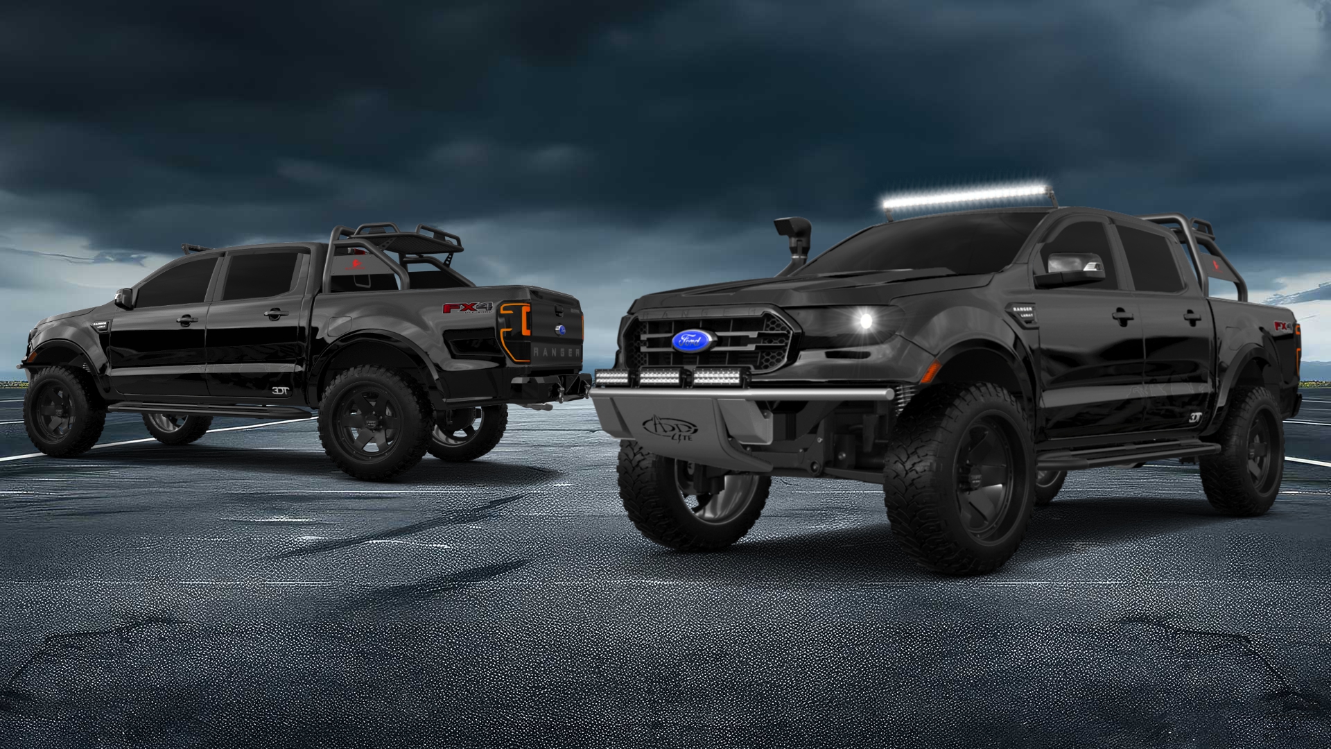 Ford Ranger 4 Door pickup truck 2019