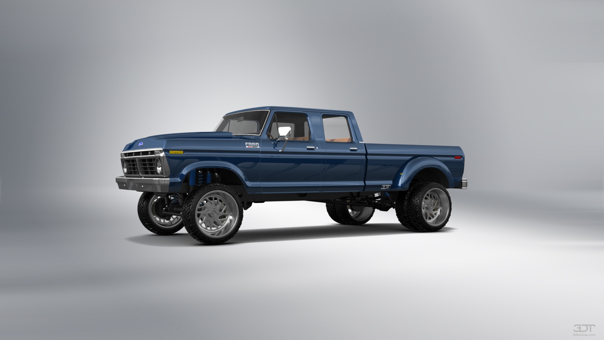 Ford F-350 Dually 4 Door pickup truck 1973