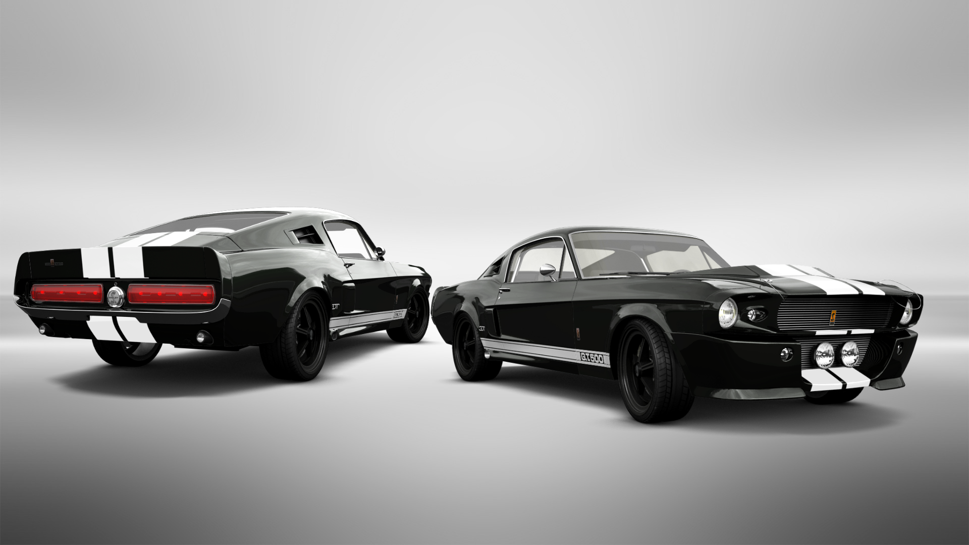 Mustang GT500 2 Door Coupe 1968 tuning