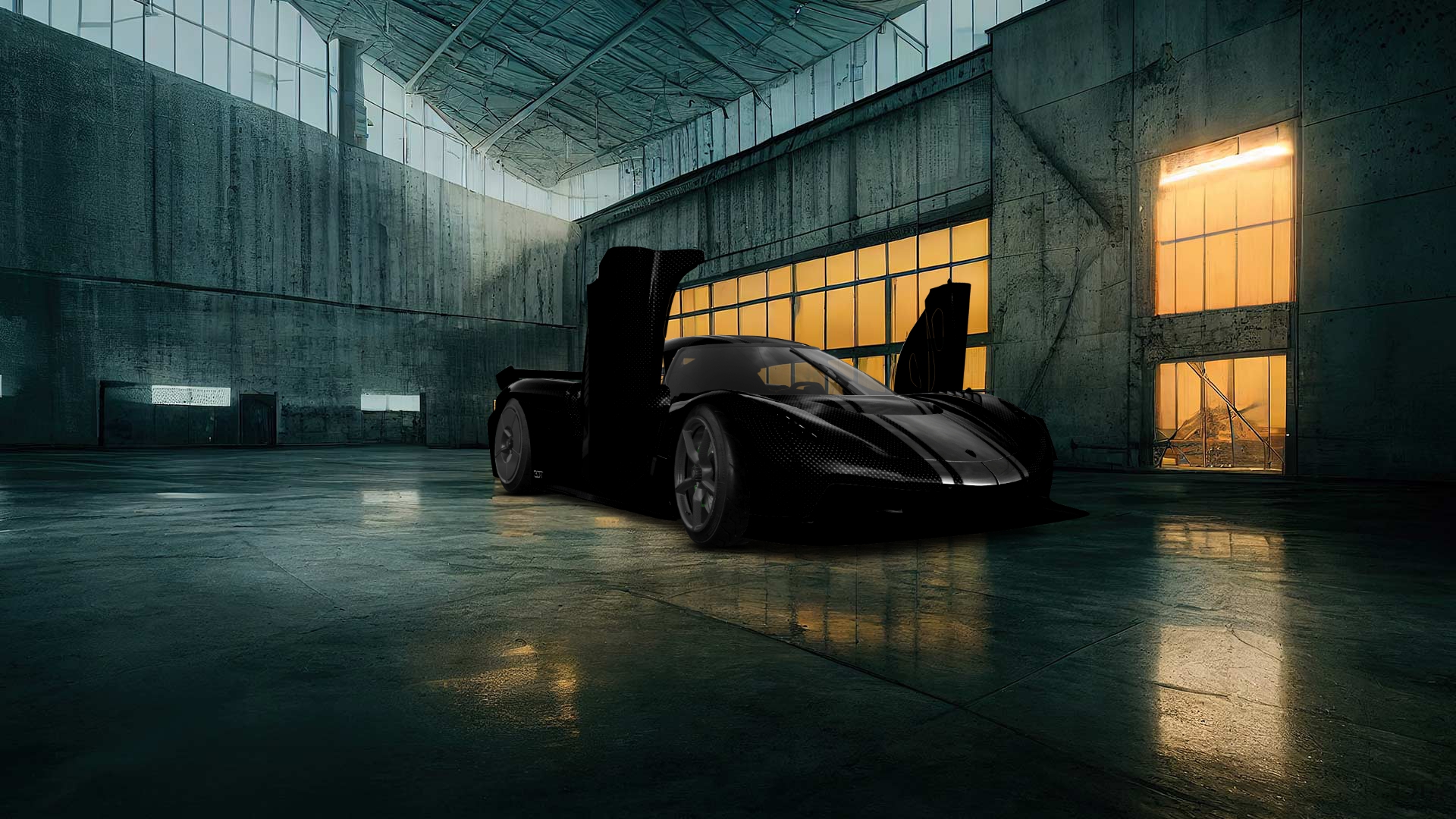 Koenigsegg Jesko 2 door targa top 2020