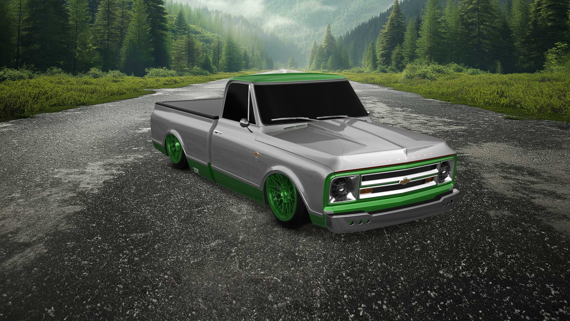 Chevrolet C-10 Cheyenne 2 Door pickup truck 1967 tuning