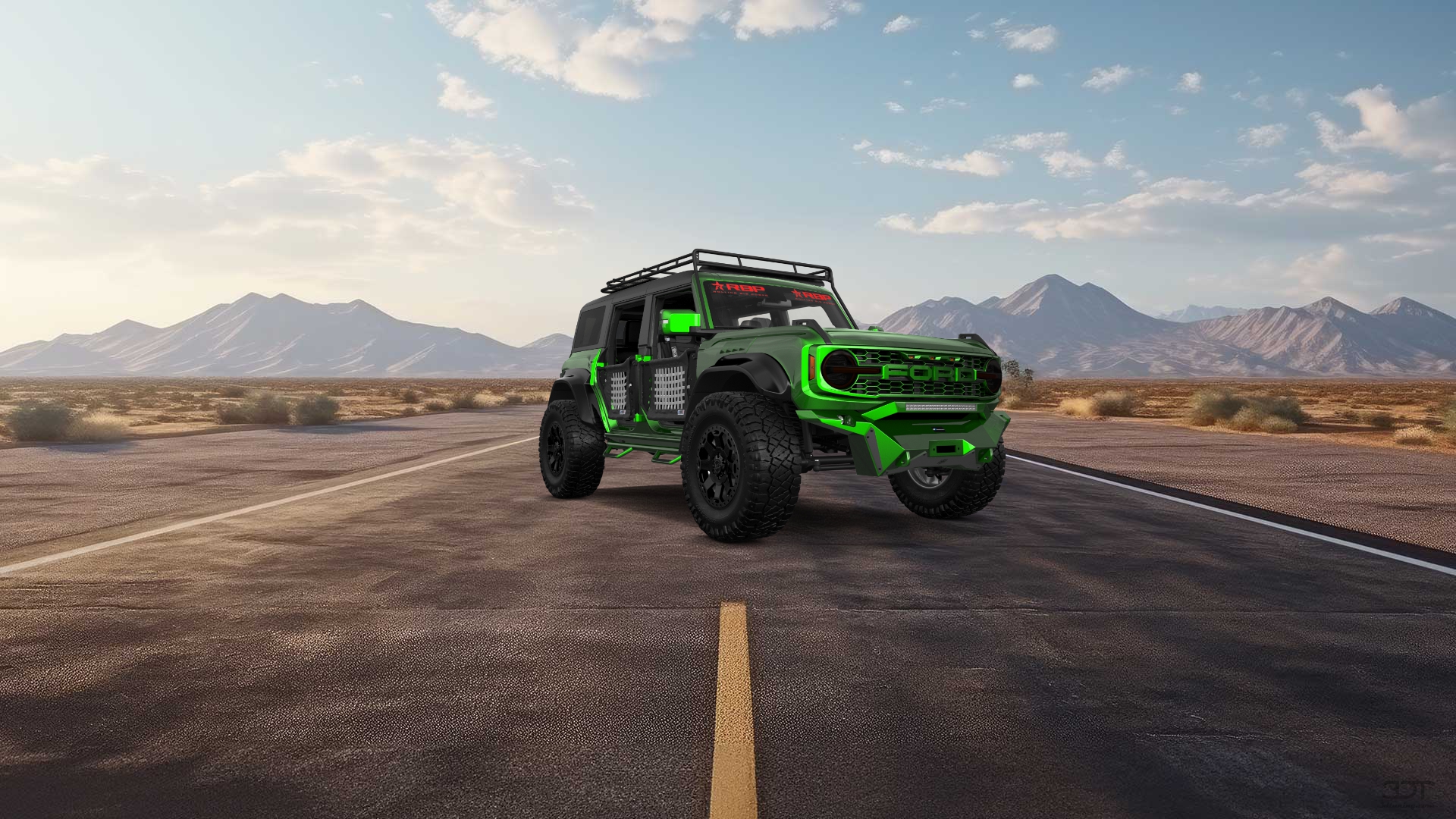 Ford Bronco Raptor 4 Door pickup truck 2022